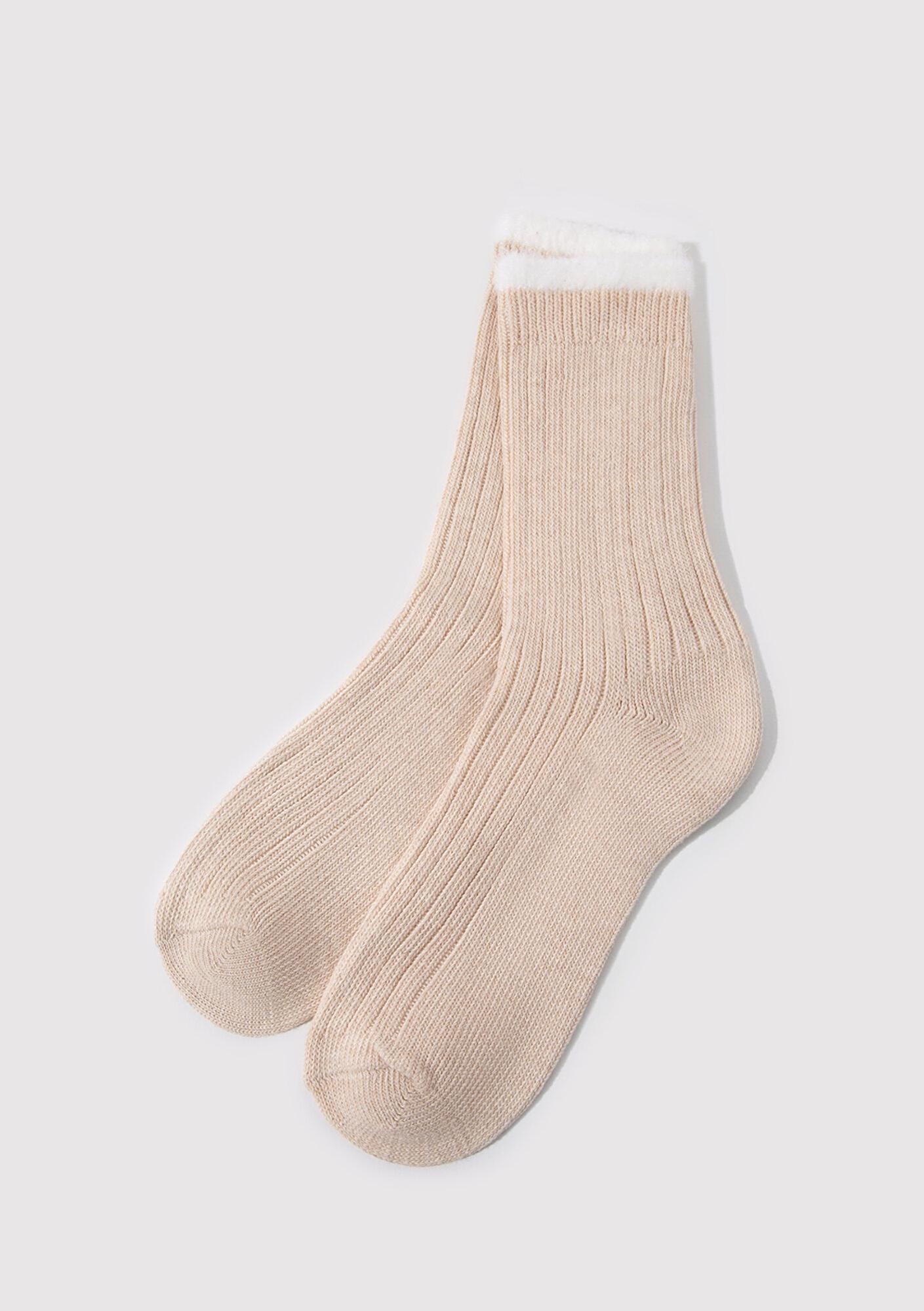 Mavi Bej Bot Çorabı 1912719-70020