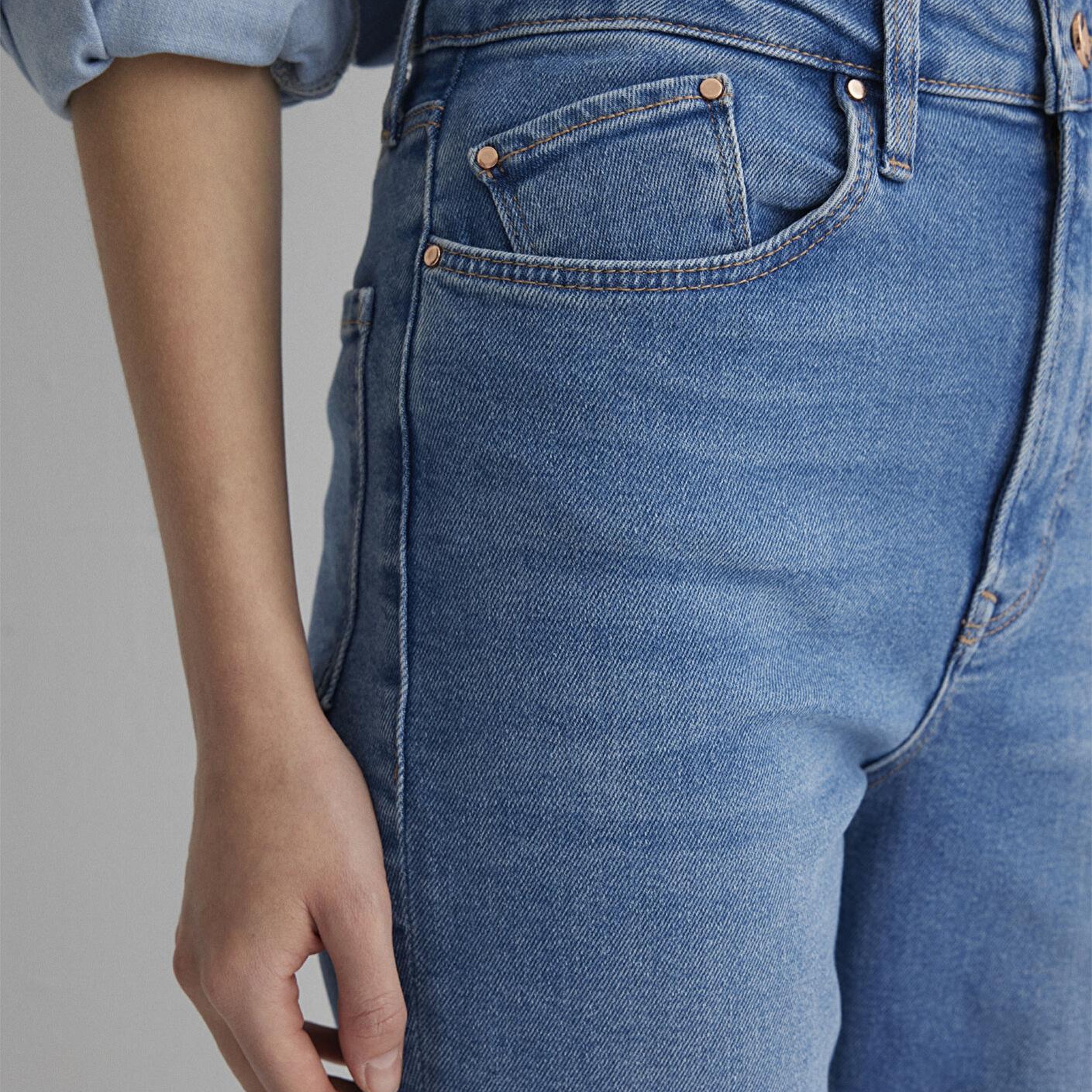 Mavi Los Angeles Gold Shape Indigo Mavisi Jean Pantolon 1010349-89225