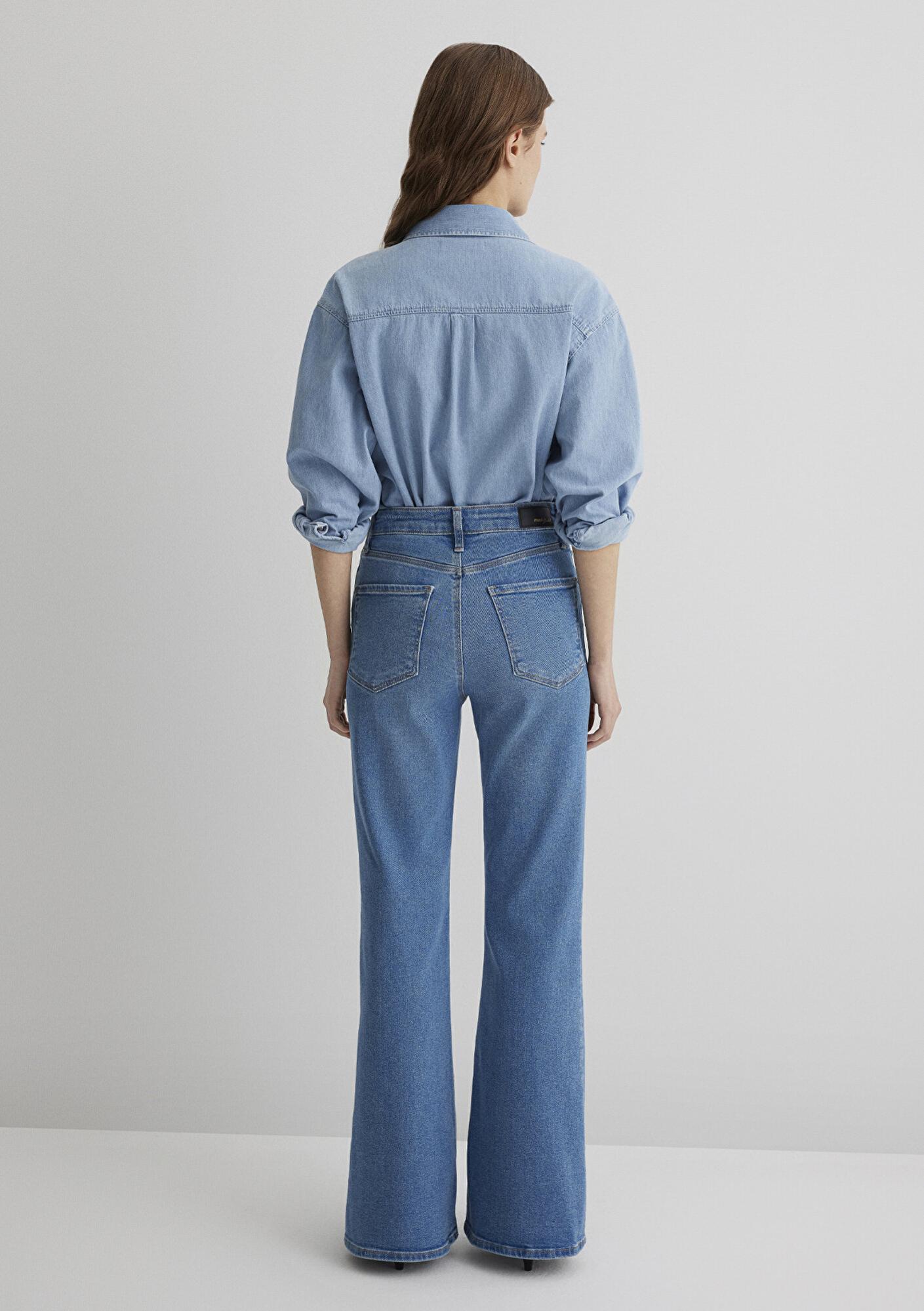 Mavi Los Angeles Gold Shape Indigo Mavisi Jean Pantolon 1010349-89225