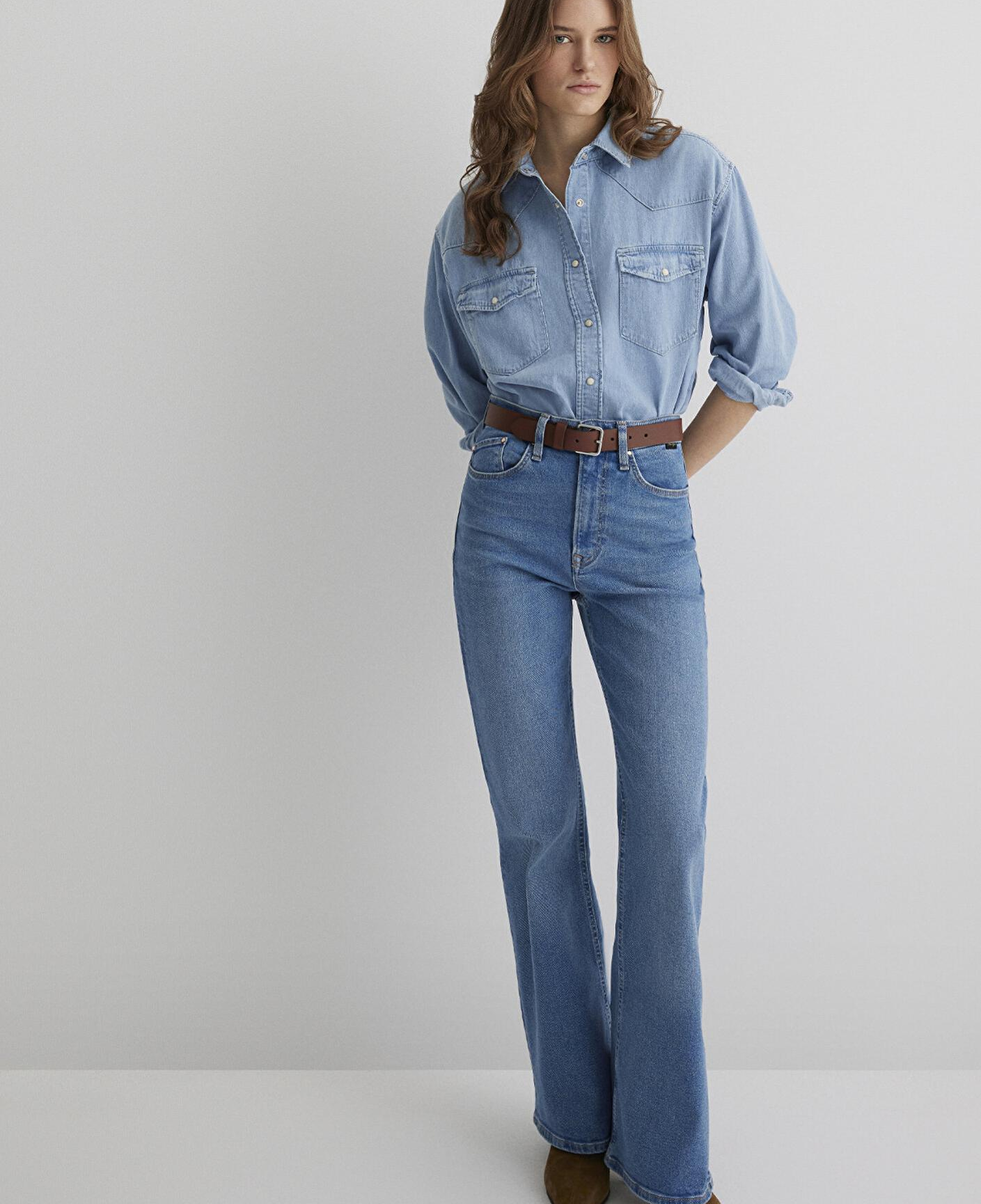 Mavi Los Angeles Gold Shape Indigo Mavisi Jean Pantolon 1010349-89225