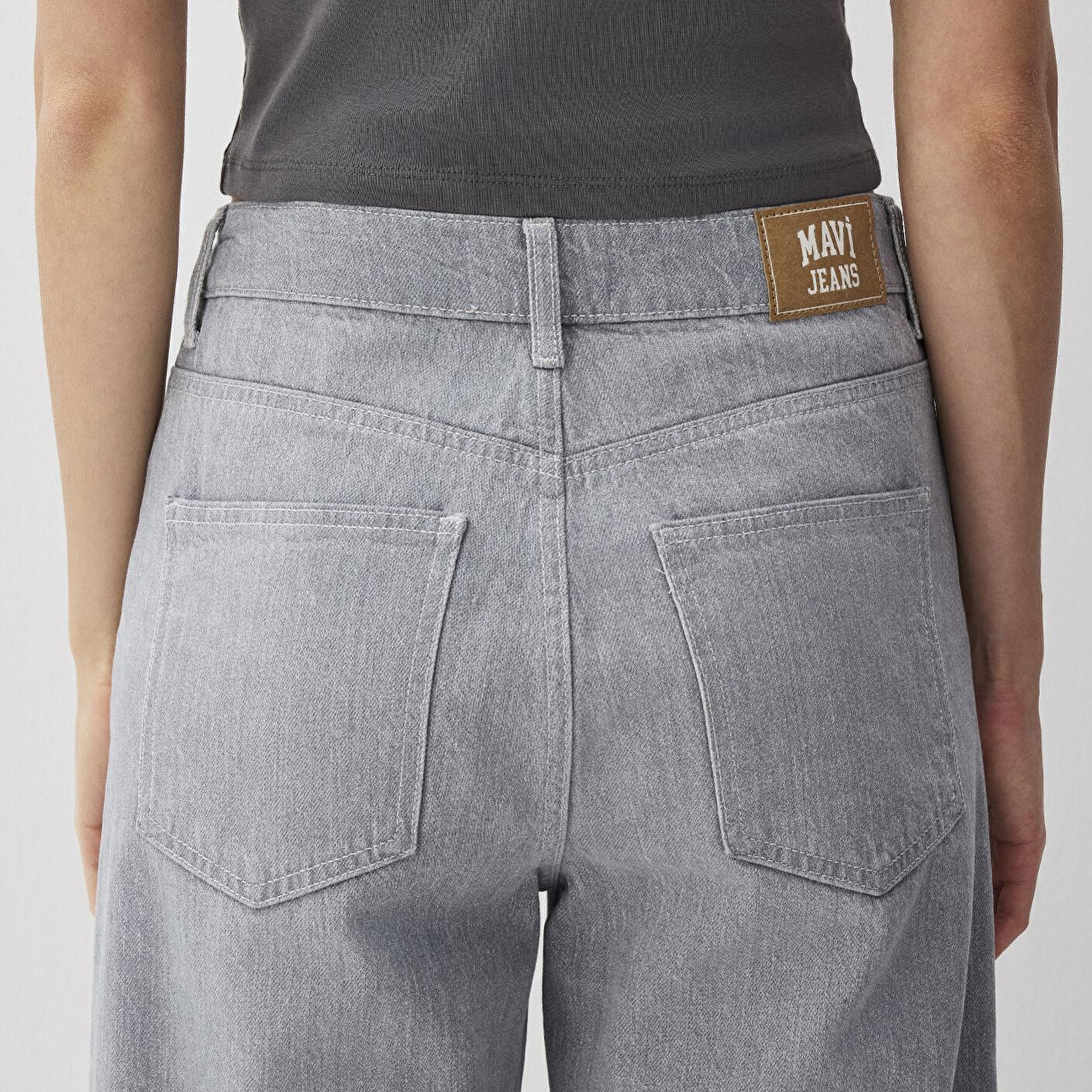 Mavi Malibu Kolej Açık Gri Jean Pantolon 1010152-89199