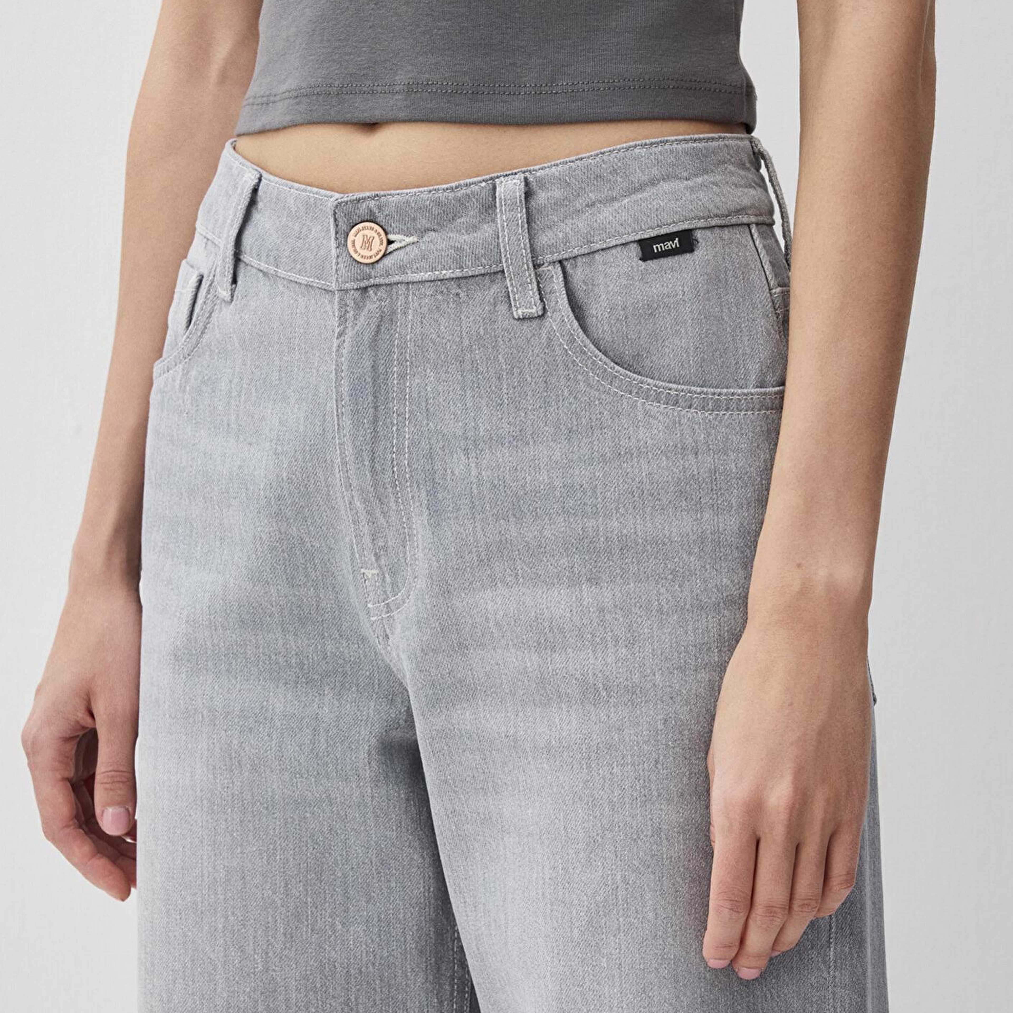 Mavi Malibu Kolej Açık Gri Jean Pantolon 1010152-89199