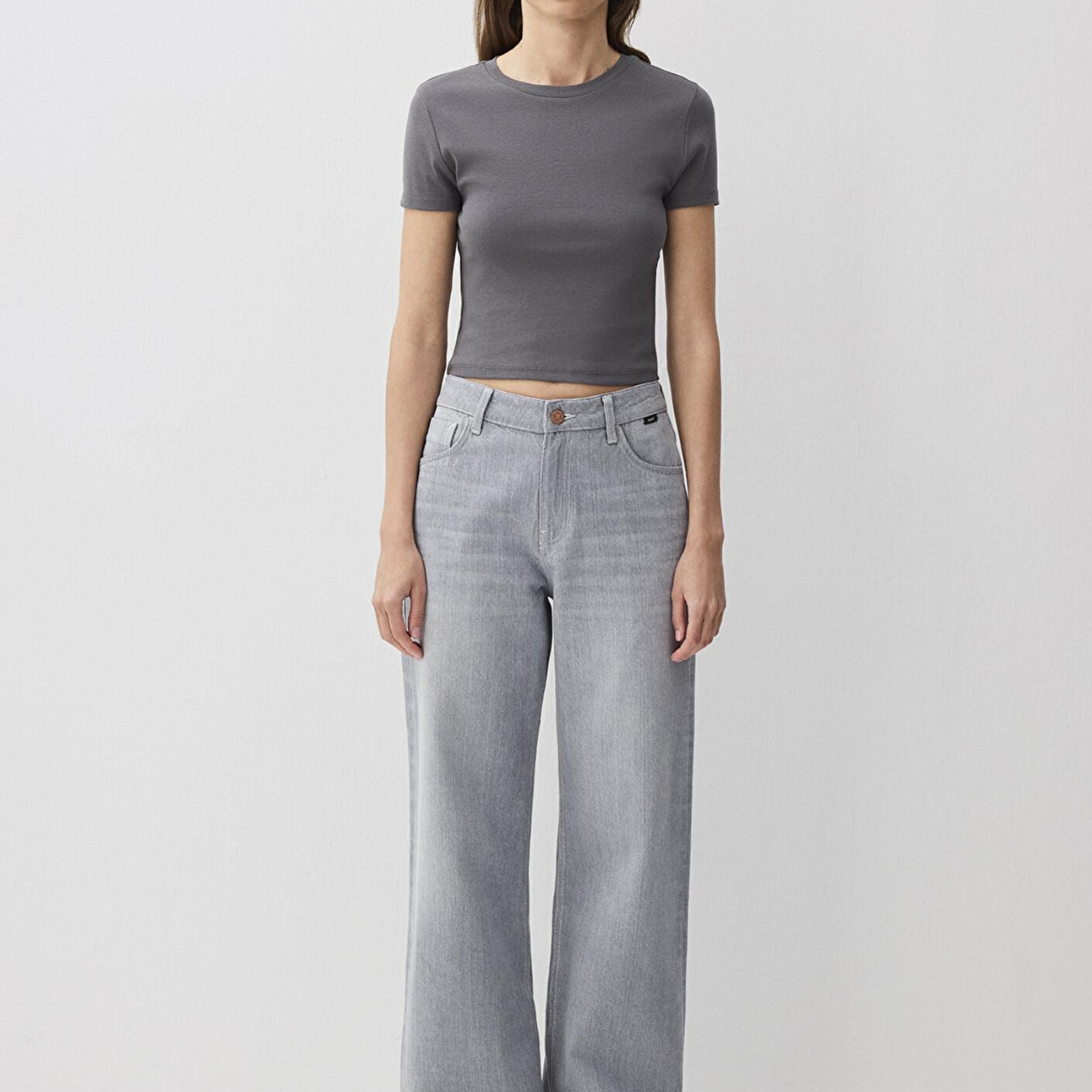 Mavi Malibu Kolej Açık Gri Jean Pantolon 1010152-89199