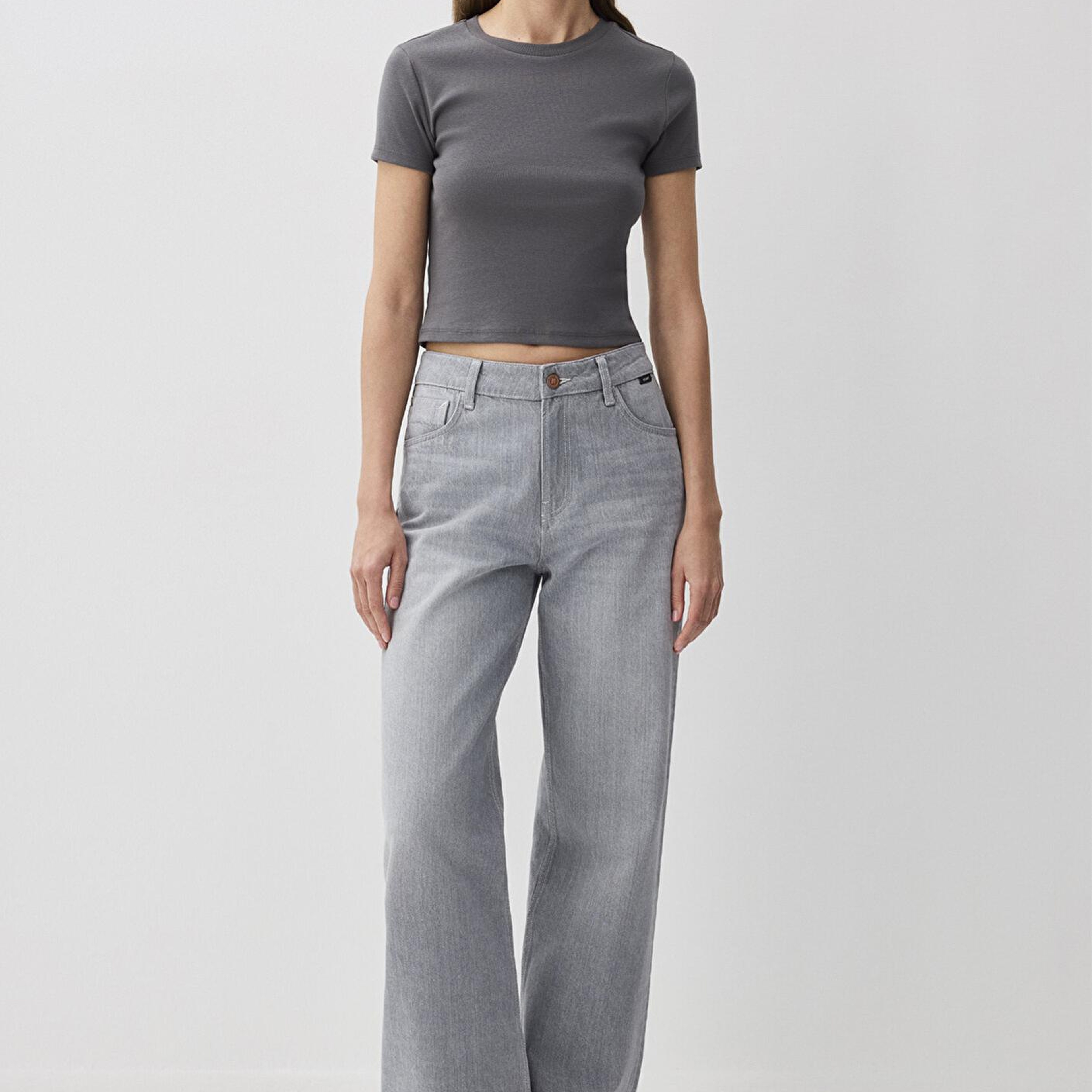 Mavi Malibu Kolej Açık Gri Jean Pantolon 1010152-89199