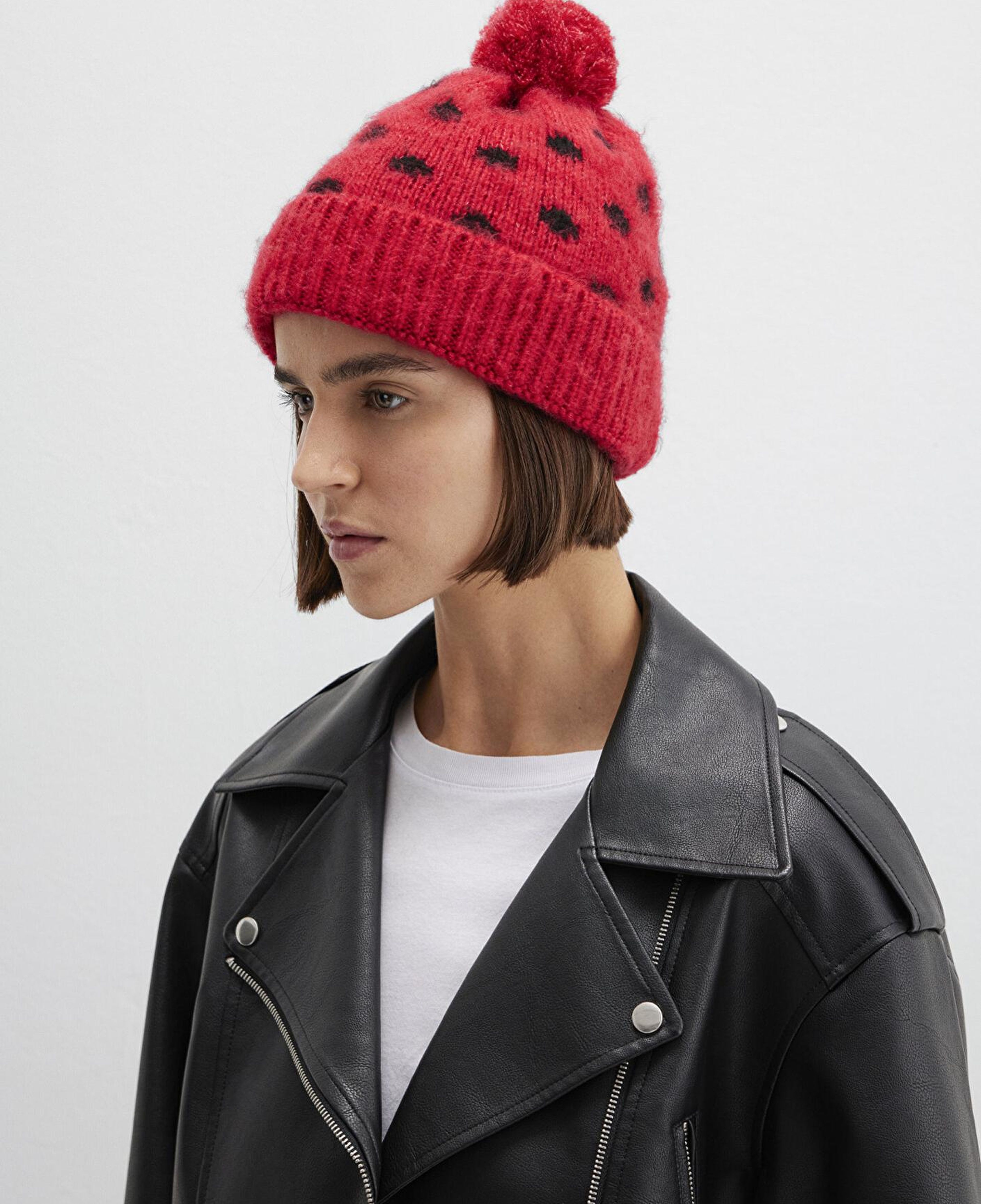 Mavi Kırmızı Bere 1913950-10076