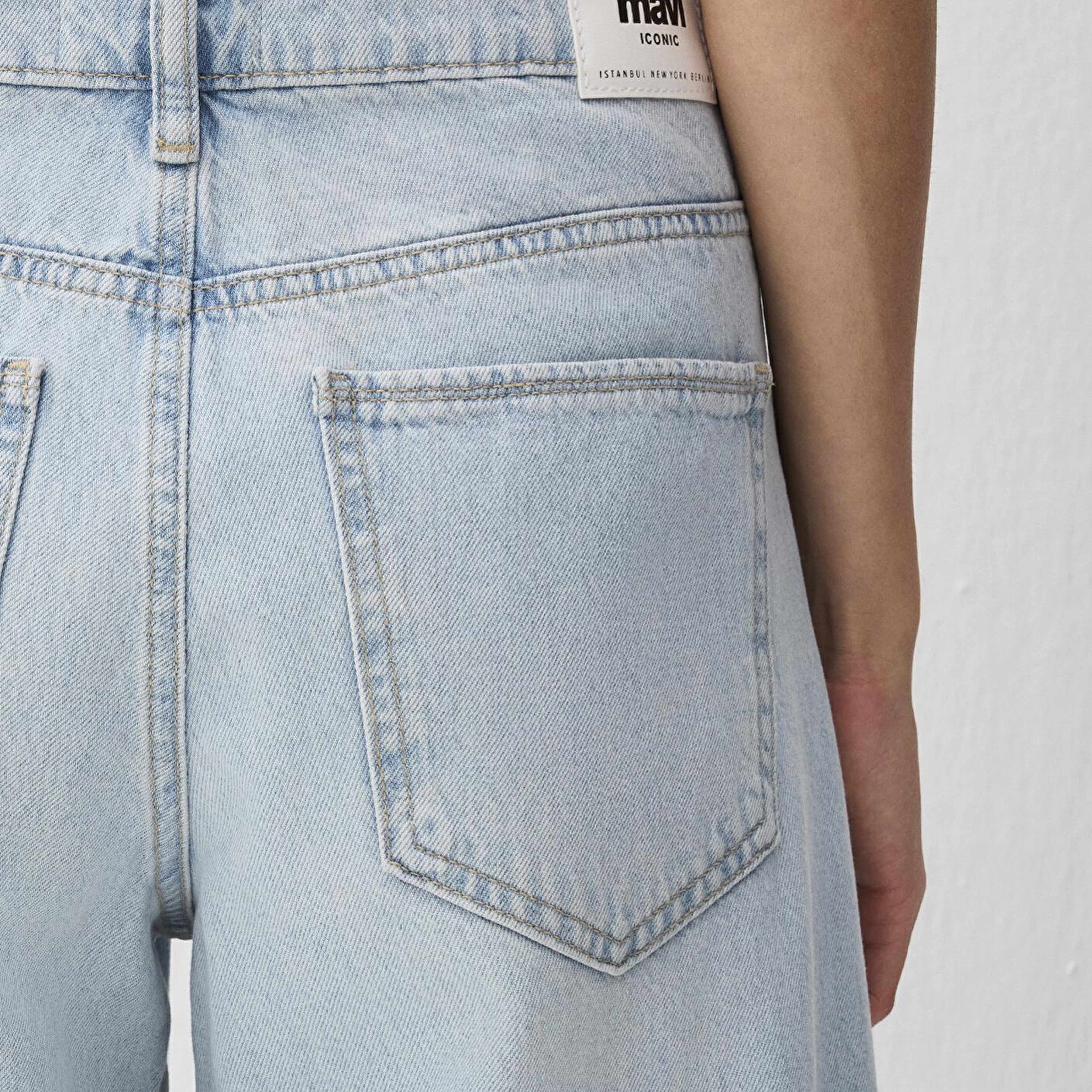 Mavi Siena Iconic Puslu Açık Mavi Jean Pantolon 1010763-89244