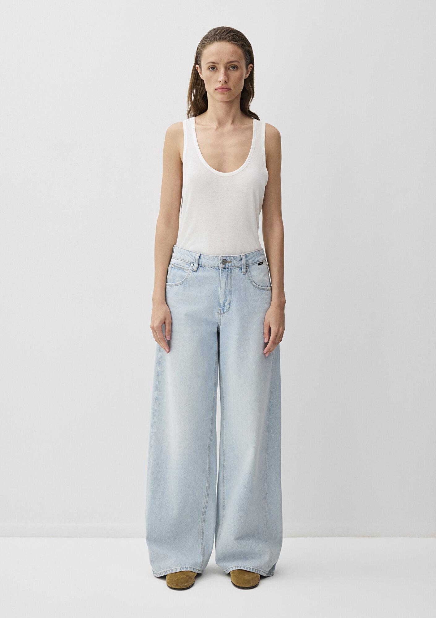 Mavi Siena Iconic Puslu Açık Mavi Jean Pantolon 1010763-89244