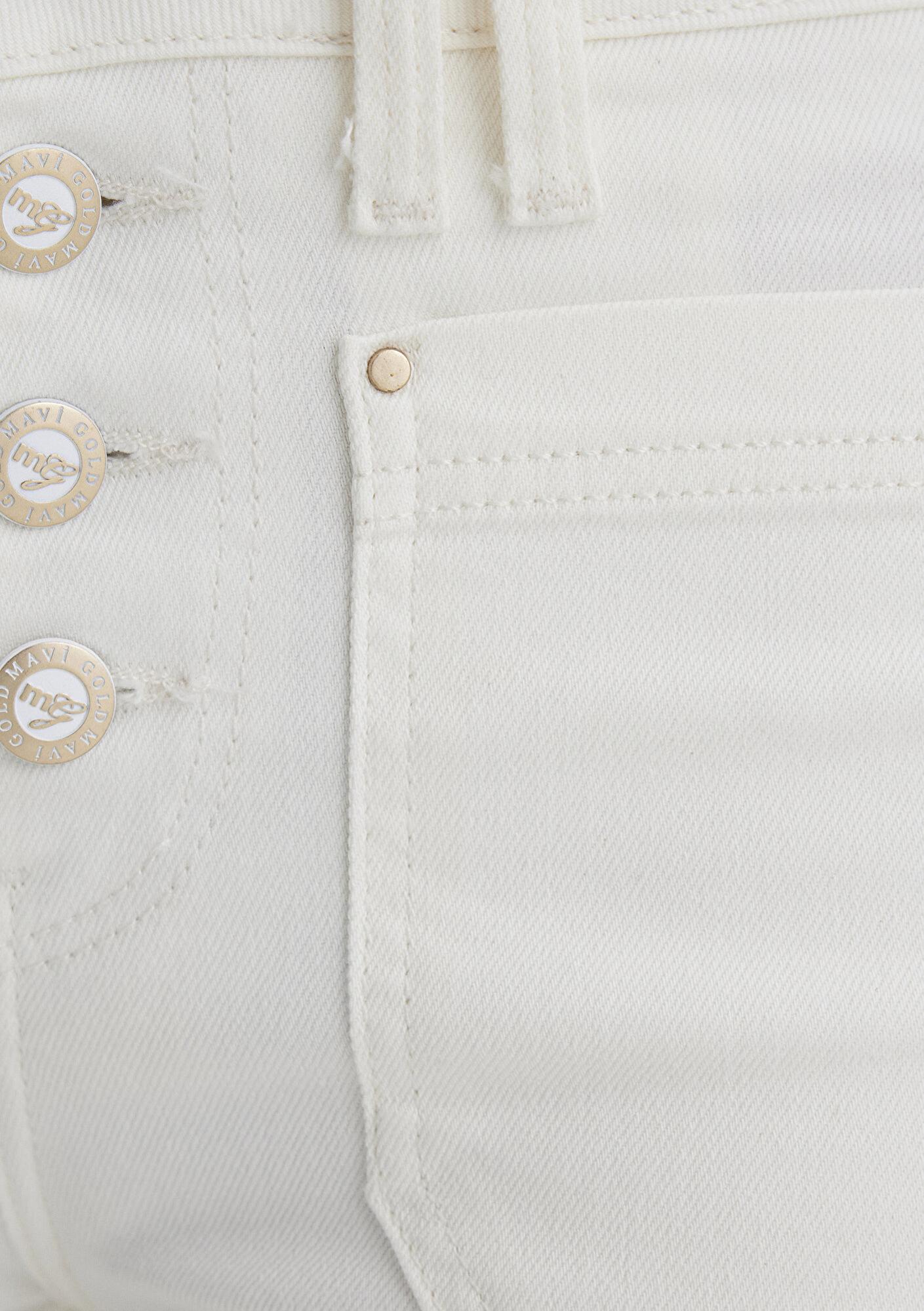 Mavi Sierra Gold Premium Kırık Beyaz Jean Pantolon 1010578-89774