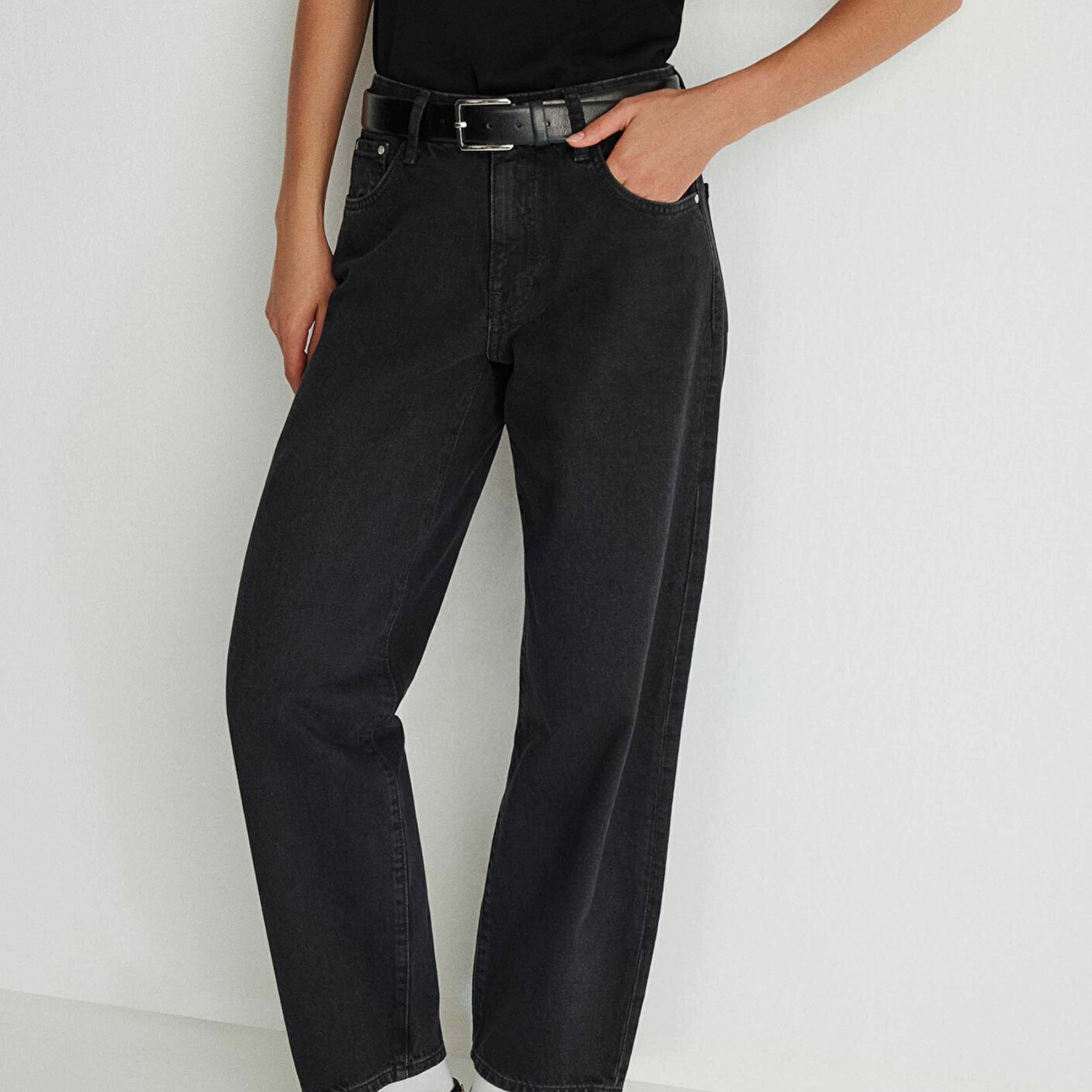 Mavi Leila Real Blue Gri Smoke Jean Pantolon 1010600-88244