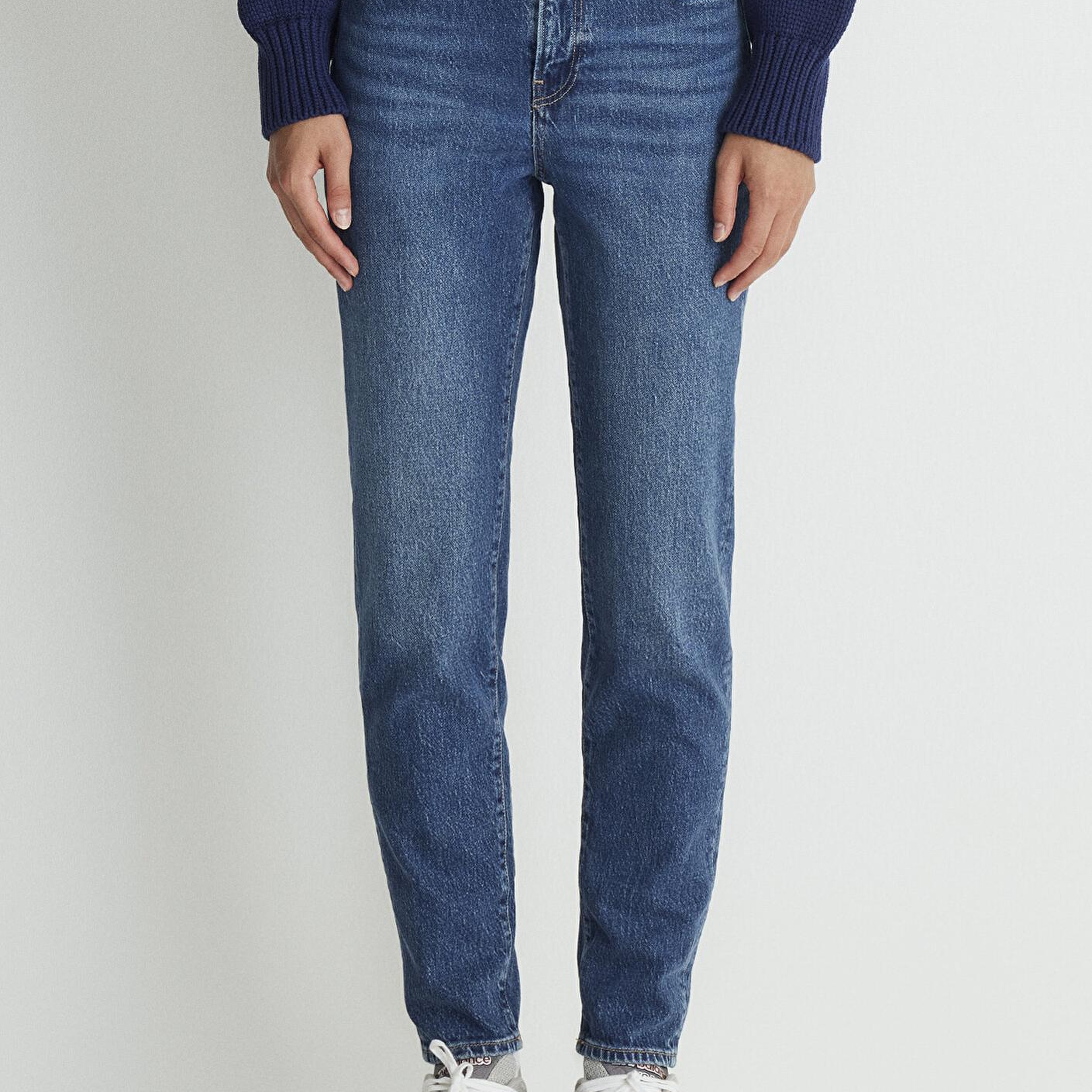 Mavi Cindy Classic Denim Gölgeli Koyu Mavi Jean Pantolon 100277-87925