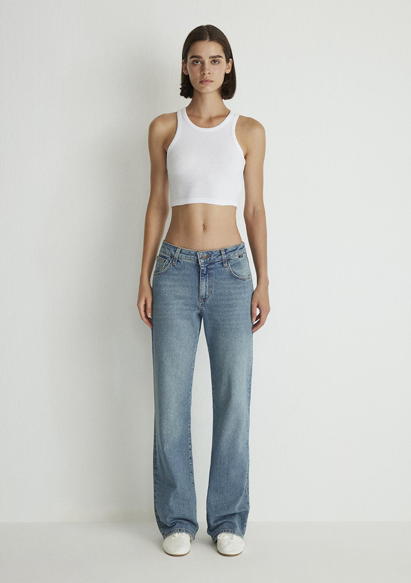 Mavi Ibiza Real Blue Gölgeli Açık Mavi Jean Pantolon 1010530-88460