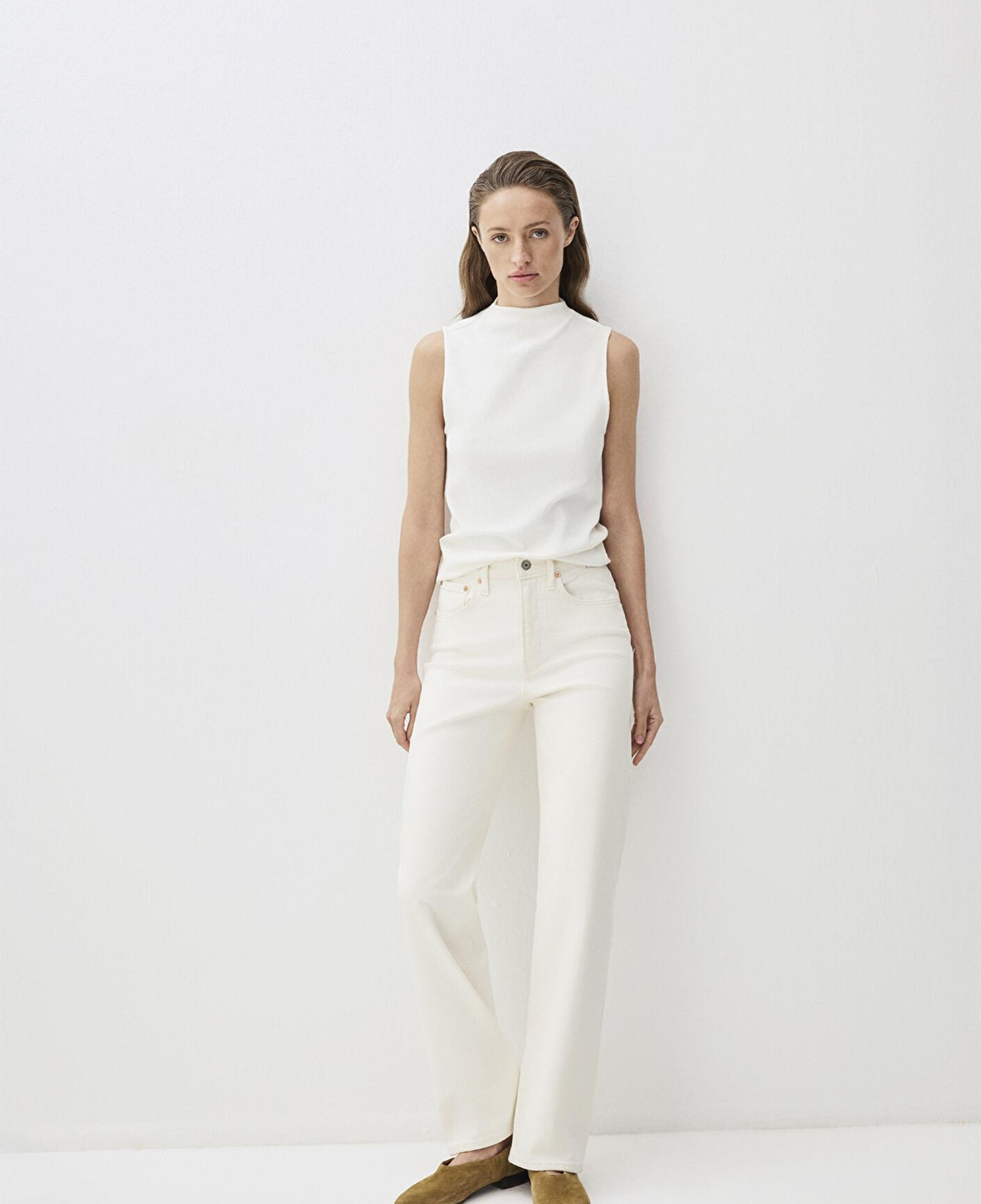 Mavi Sky Classic Denim Ekru Jean Pantolon 1010627-88689