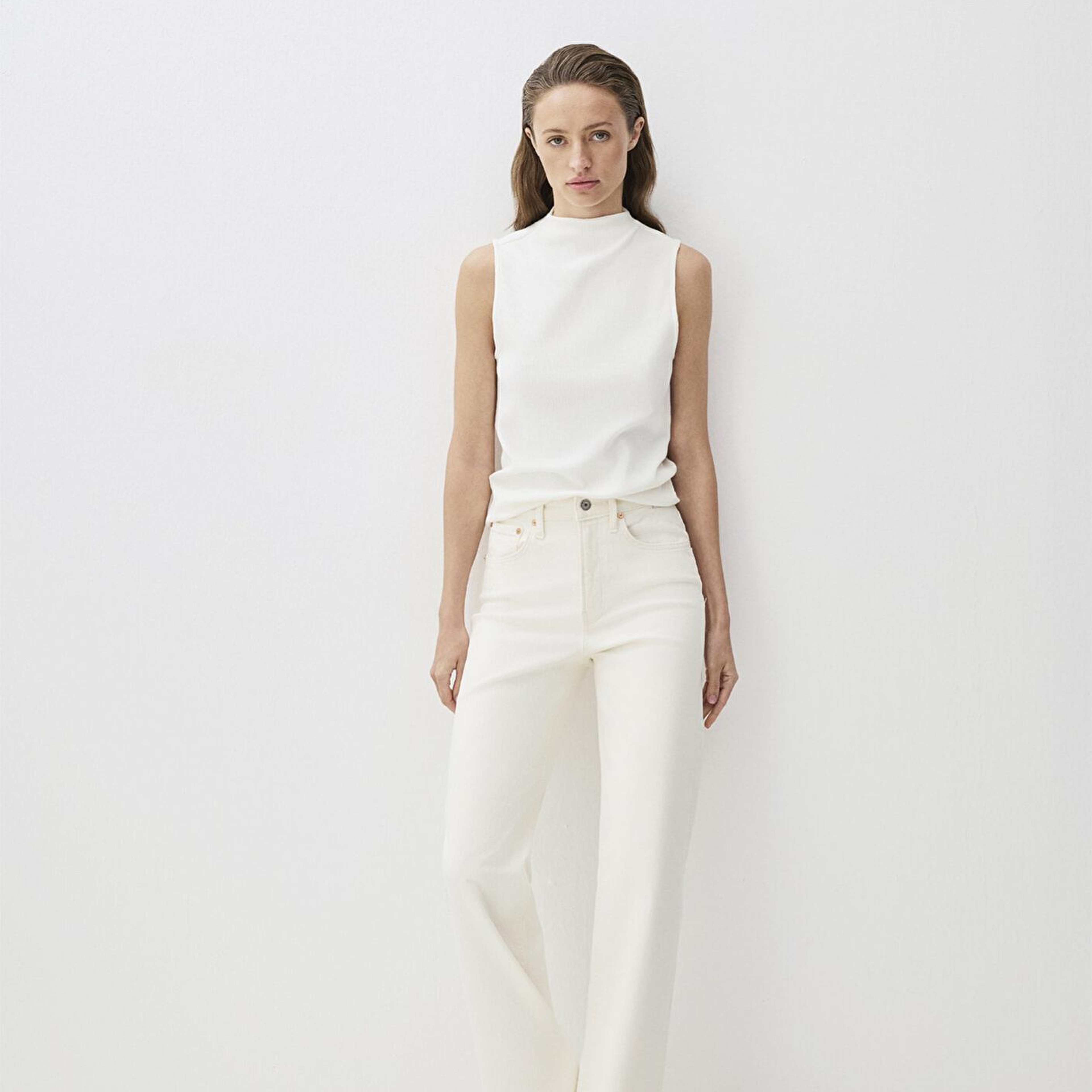 Mavi Sky Classic Denim Ekru Jean Pantolon 1010627-88689