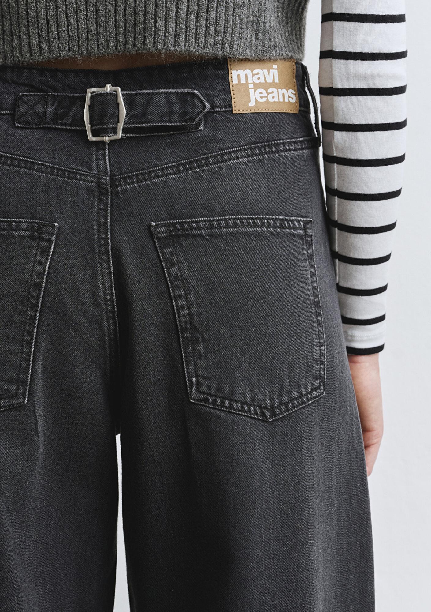 Mavi Lisa 90lar Tokalı Gri Smoke Jean Pantolon 1010938-89254