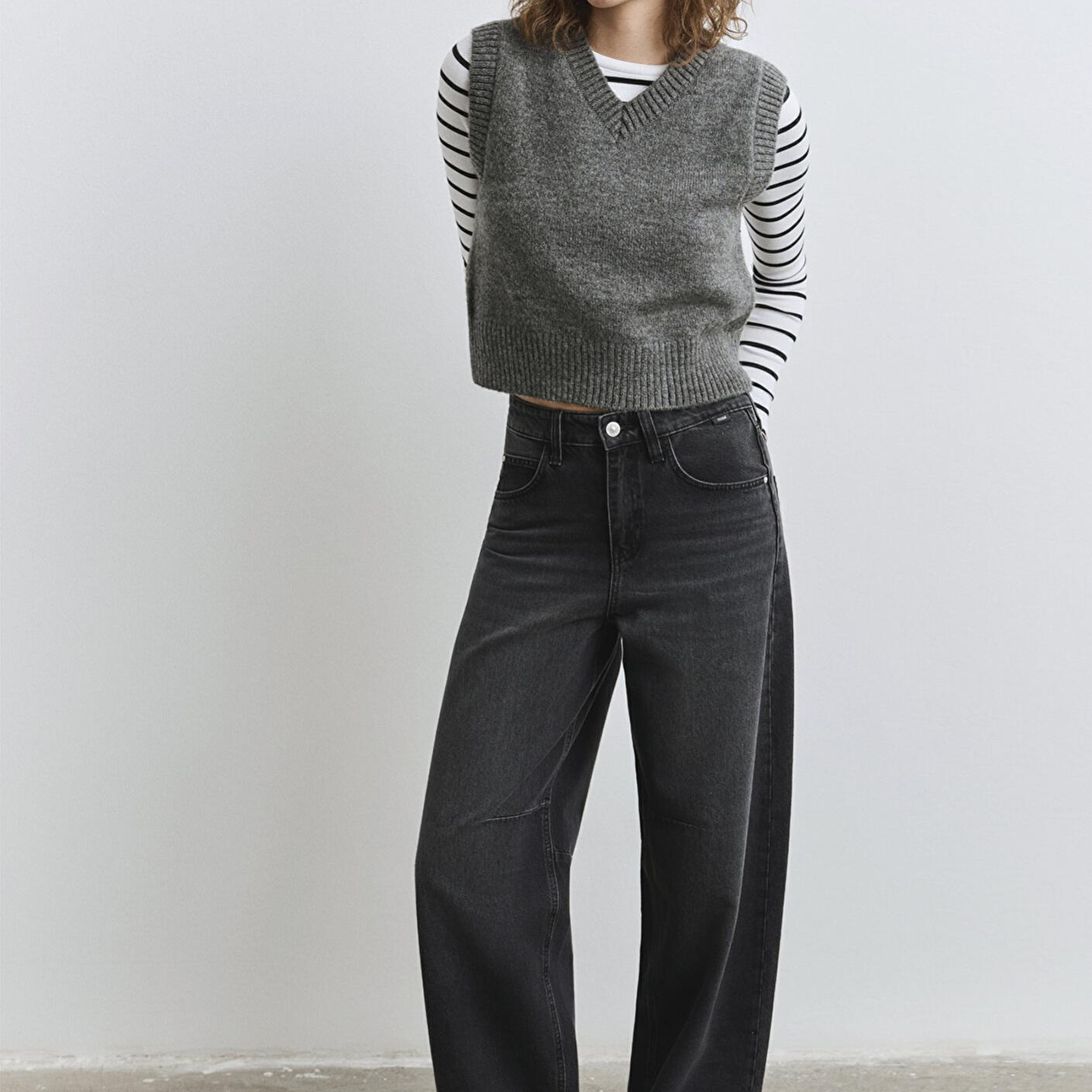 Mavi Lisa 90lar Tokalı Gri Smoke Jean Pantolon 1010938-89254