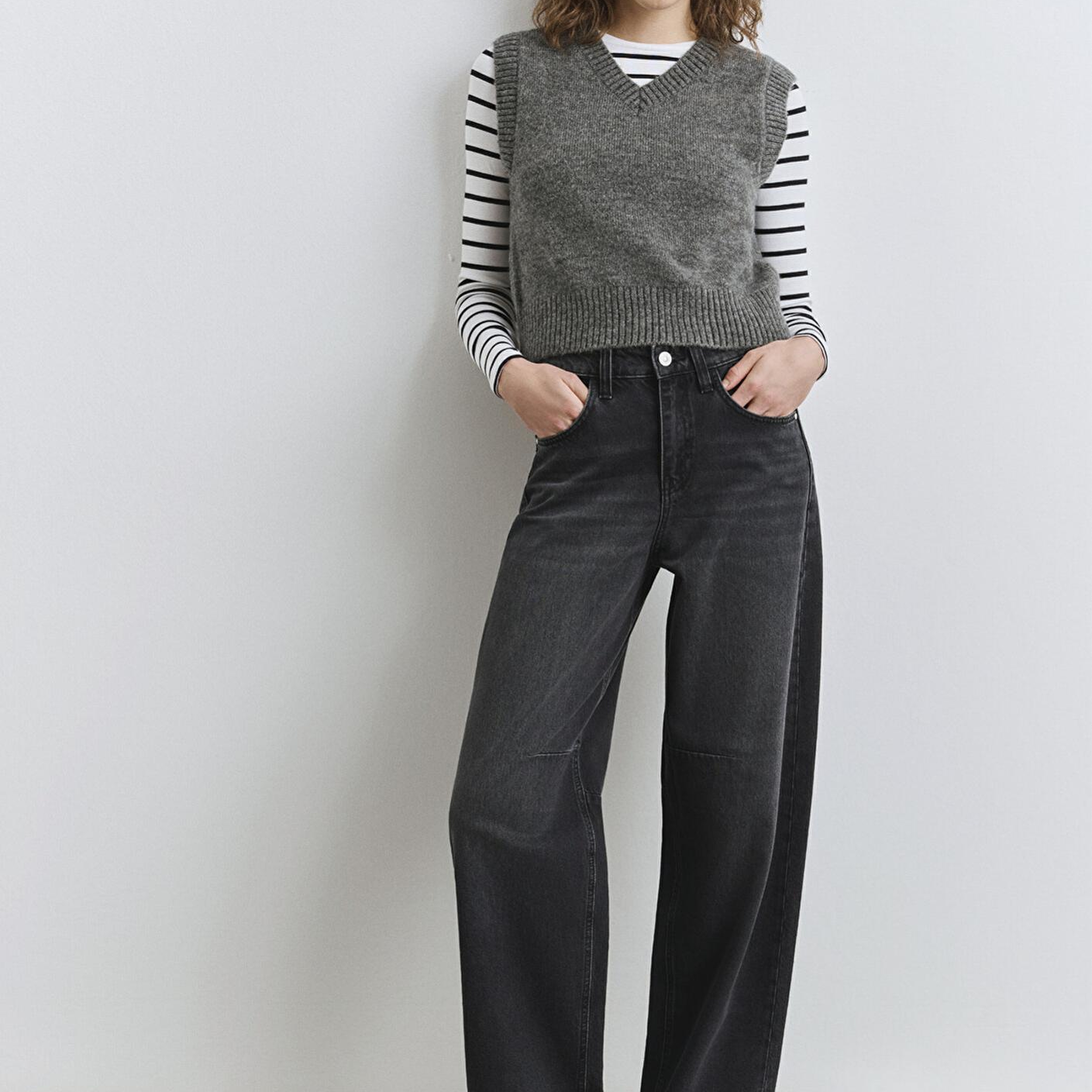 Mavi Lisa 90lar Tokalı Gri Smoke Jean Pantolon 1010938-89254