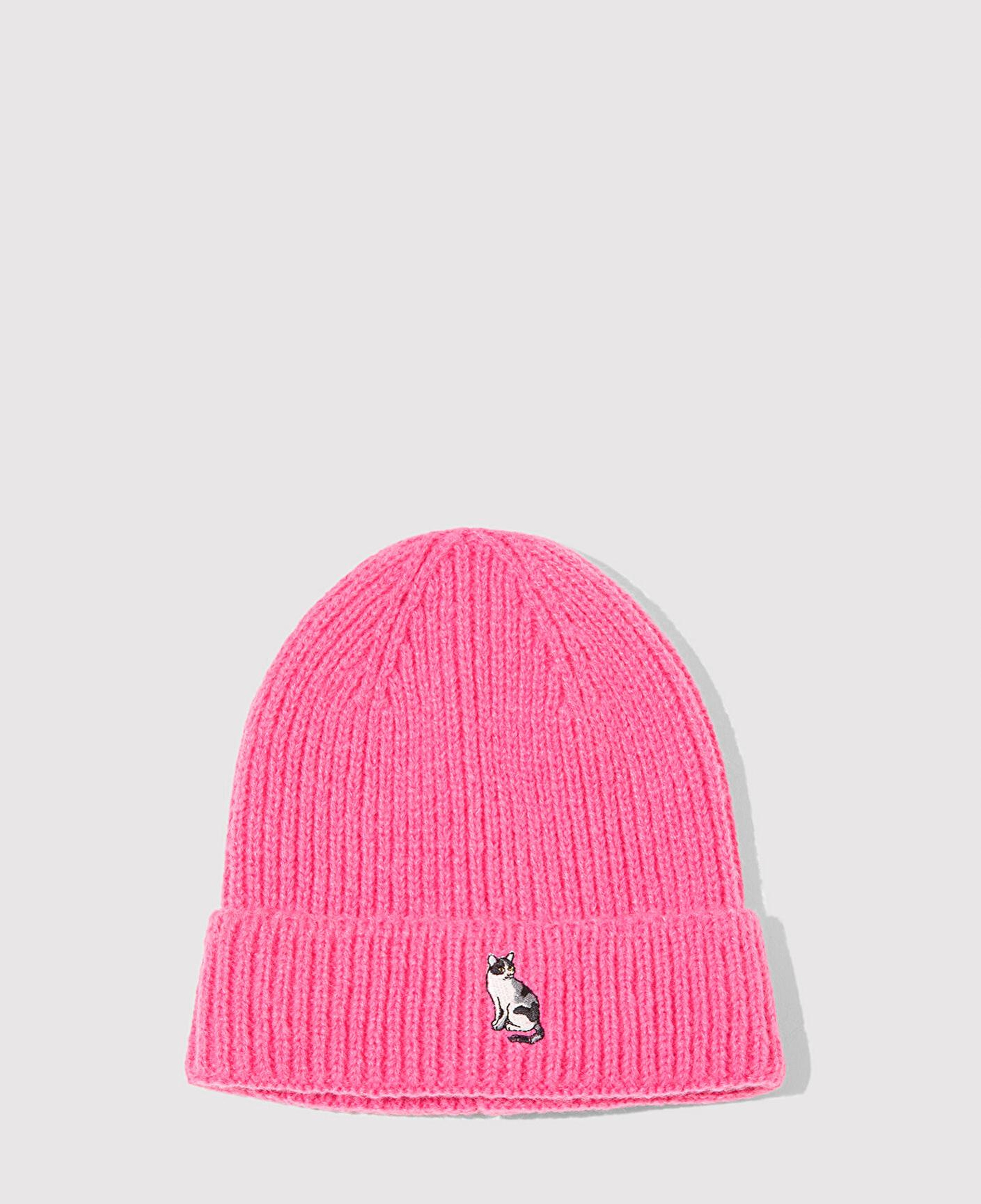 Mavi Kedi Nakışlı Pembe Bere 1913941-28396