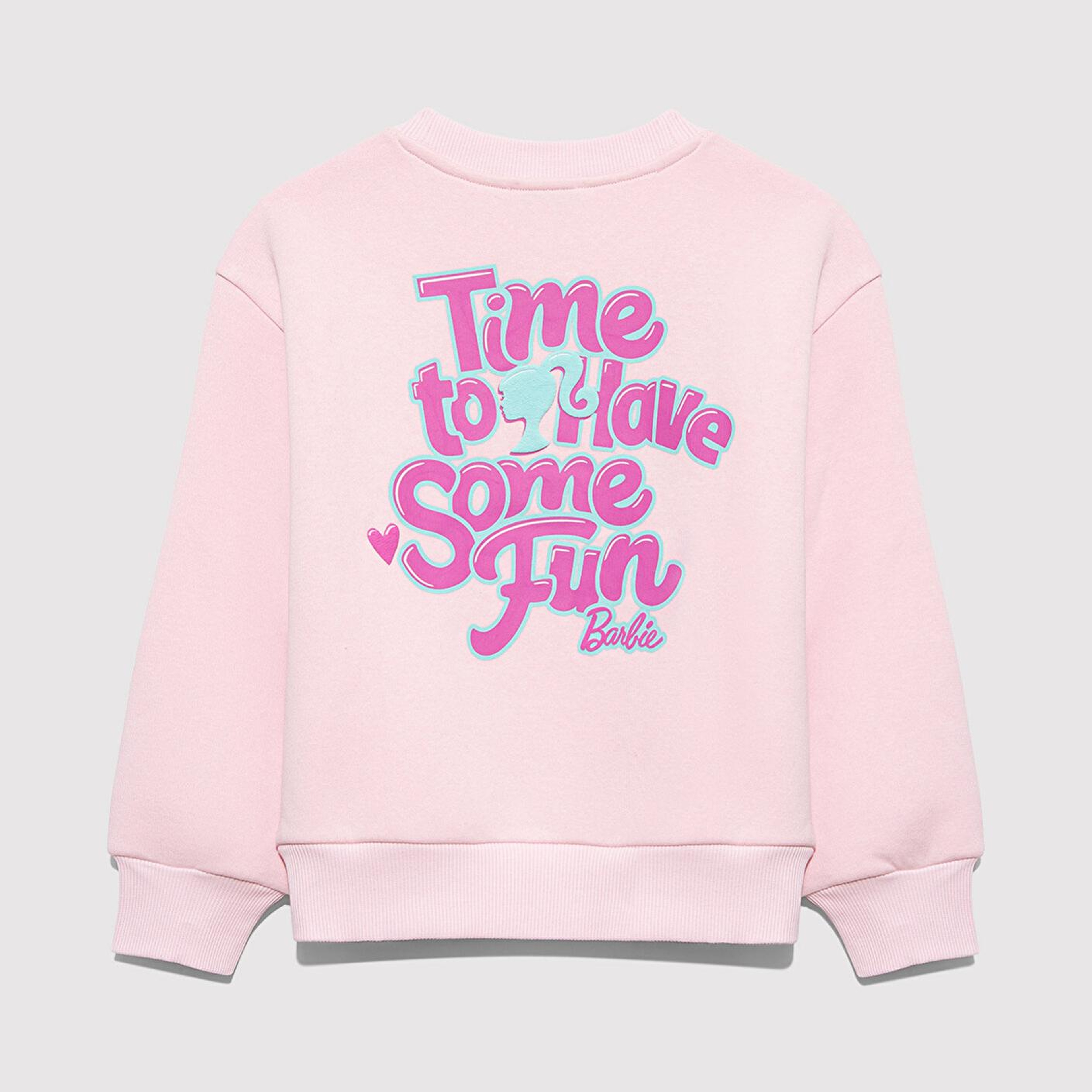 Mavi Barbie Baskılı Pembe Sweatshirt 7S10185-71007