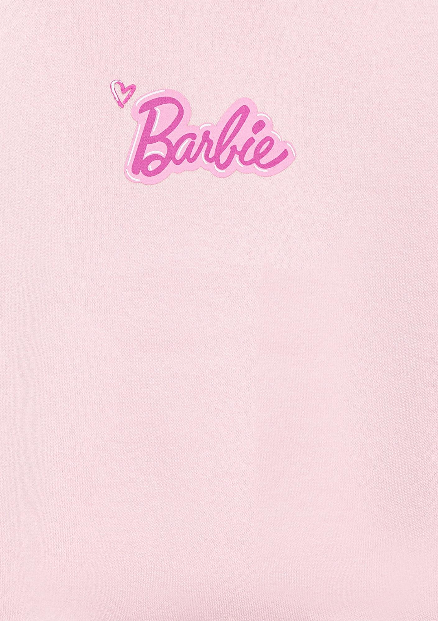 Mavi Barbie Baskılı Pembe Sweatshirt 7S10185-71007