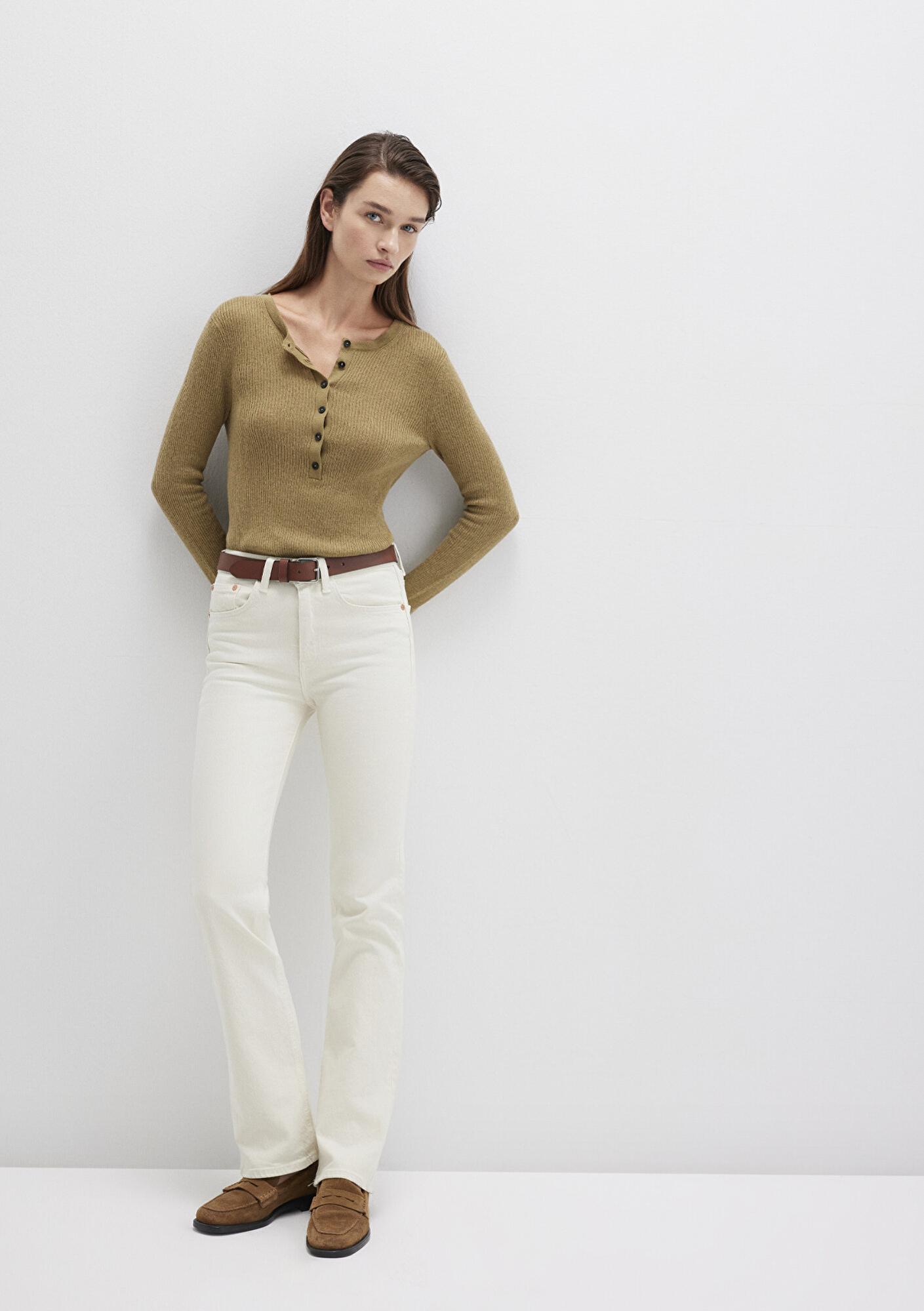 Mavi Maria Real Blue Beyaz Jean Pantolon 101225-84394