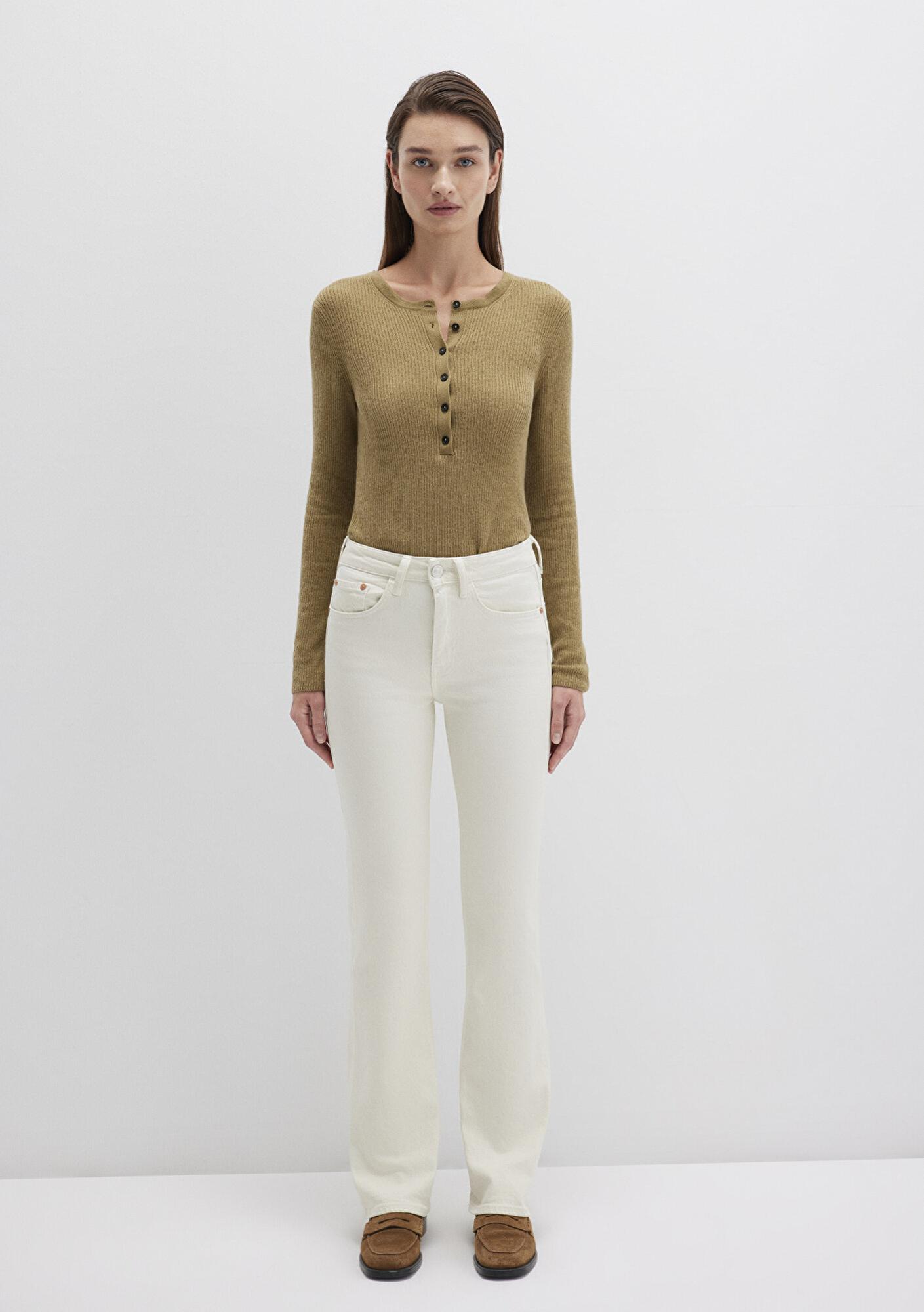 Mavi Maria Real Blue Beyaz Jean Pantolon 101225-84394