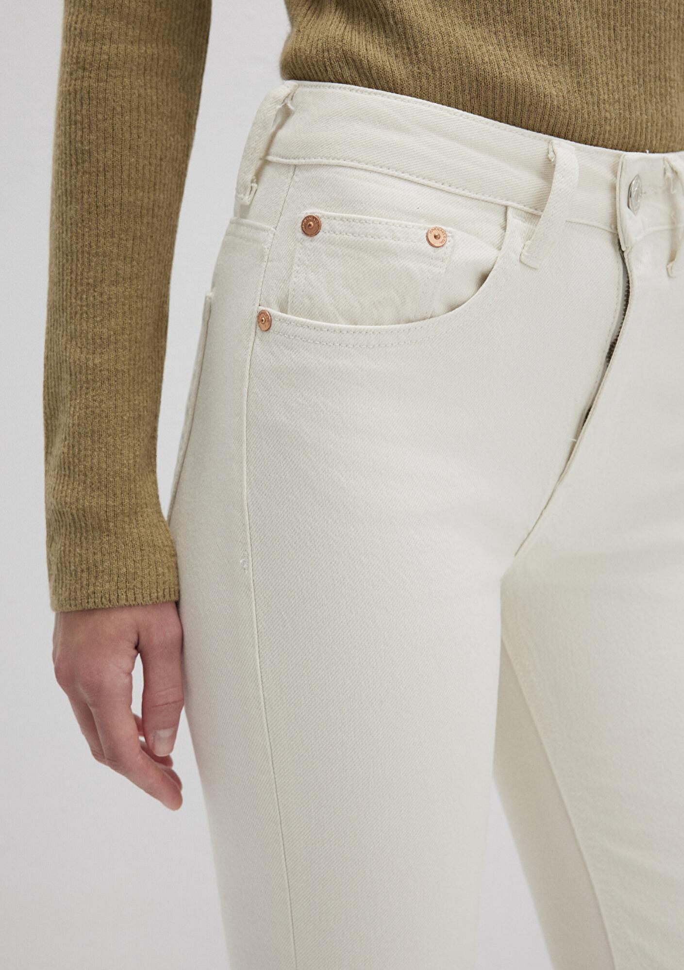 Mavi Maria Real Blue Beyaz Jean Pantolon 101225-84394