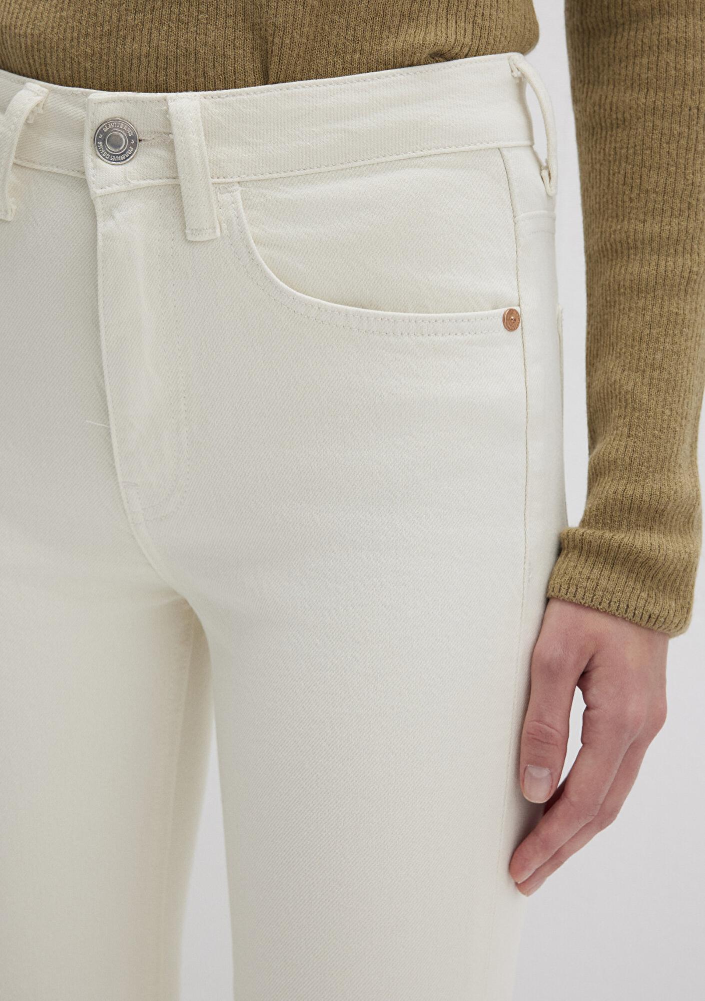 Mavi Maria Real Blue Beyaz Jean Pantolon 101225-84394