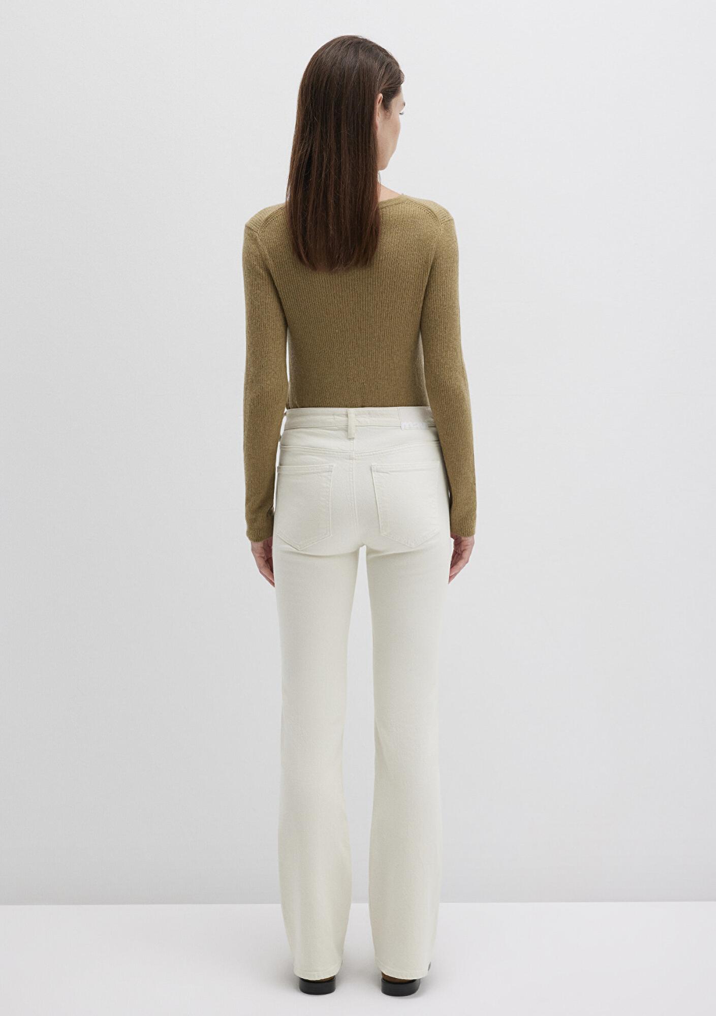 Mavi Maria Real Blue Beyaz Jean Pantolon 101225-84394