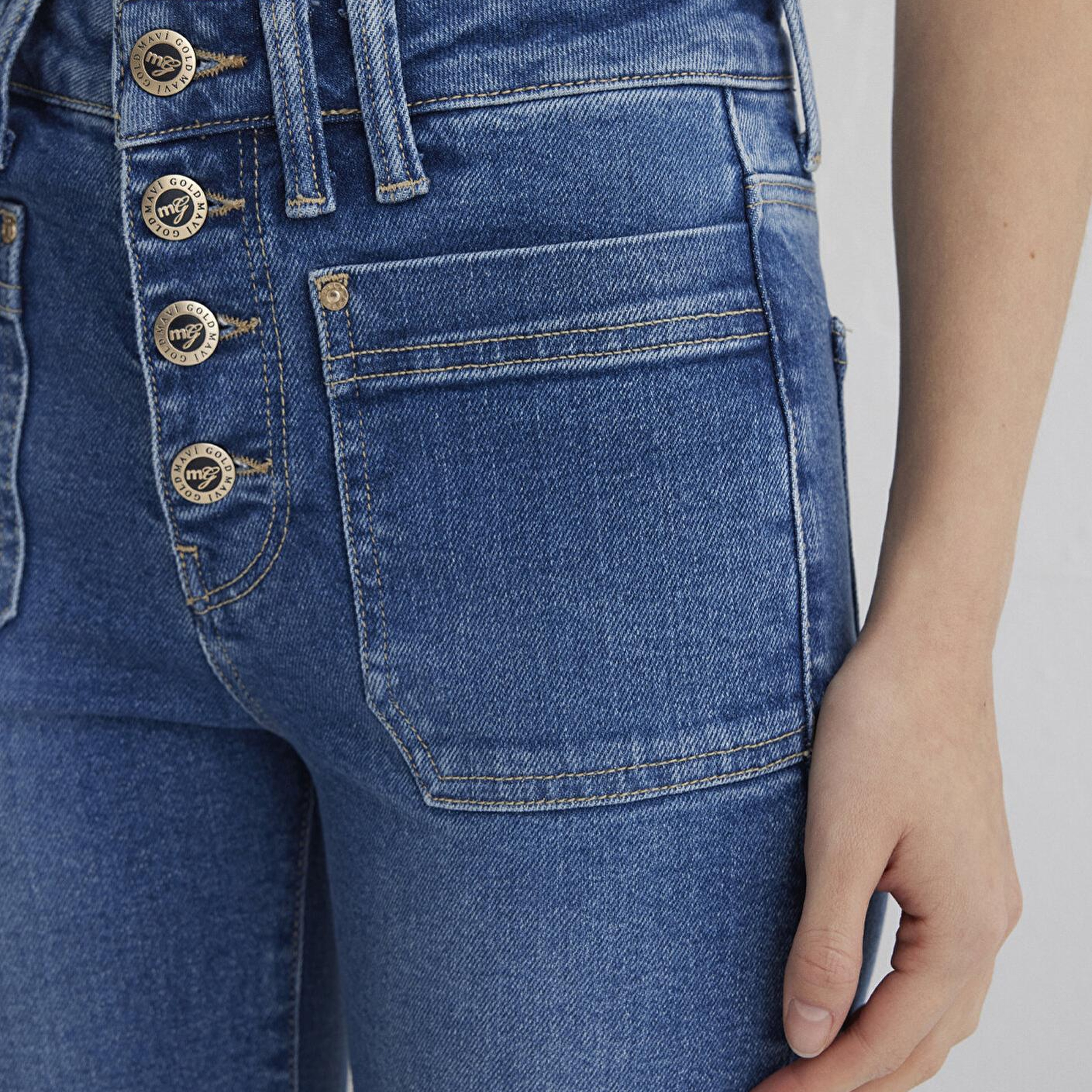 Mavi Sierra Gold Premium Indigo Mavisi Jean Pantolon 1010578-86457