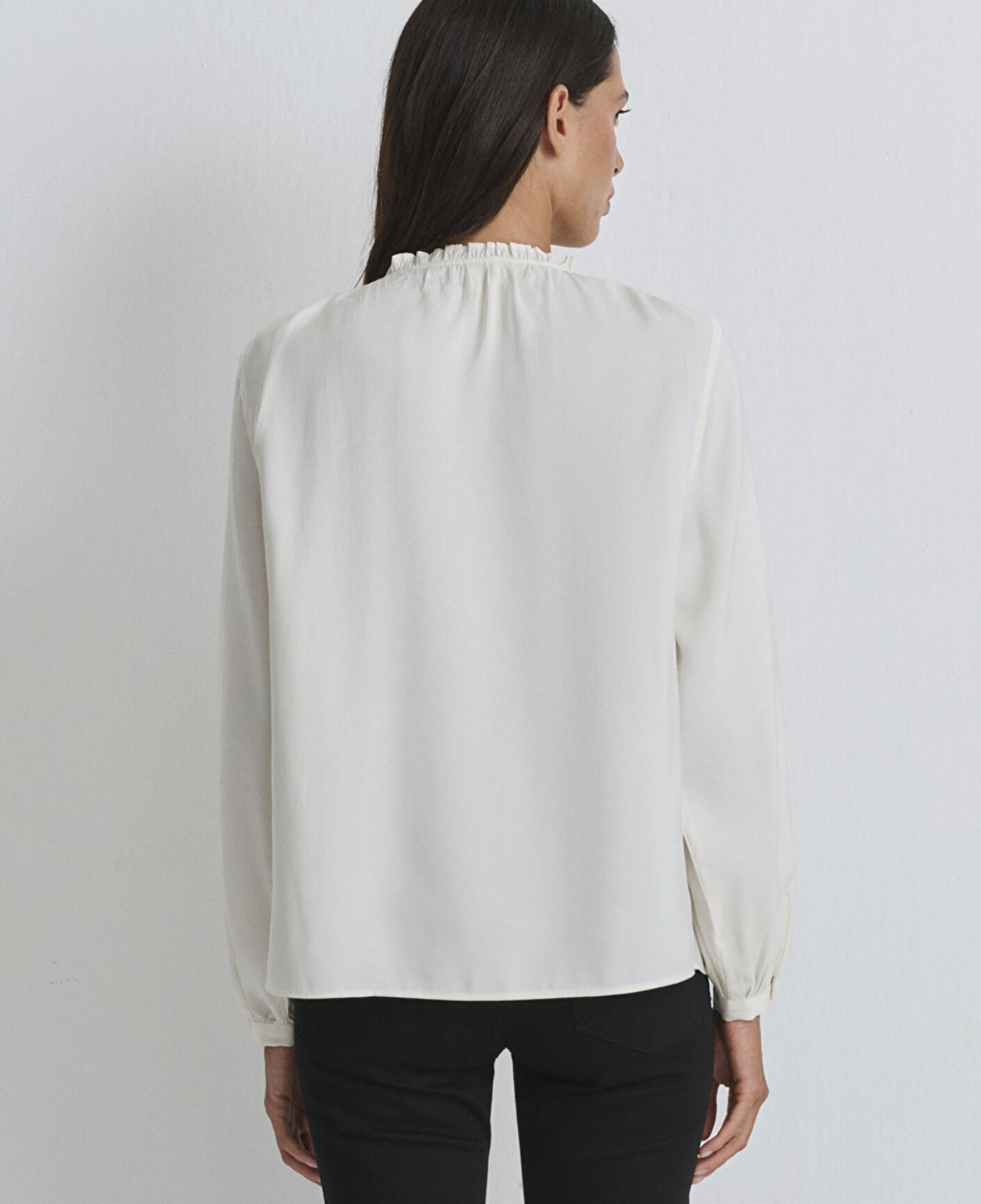 Mavi Ekru (TENCEL™) Karışımlı Gömlek 1211421-80194