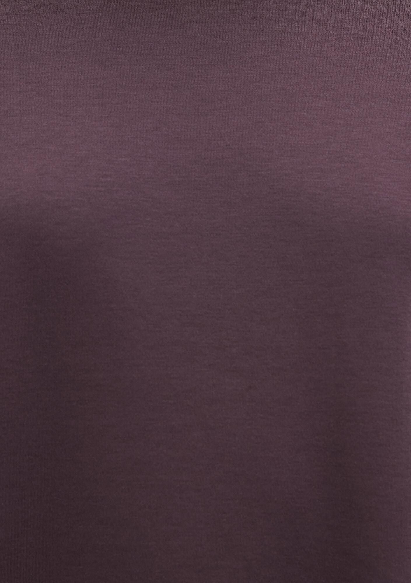 Mavi Mor Basic İnterlok Tişört Loose Fit / Bol Rahat Kesim 1613820-70260