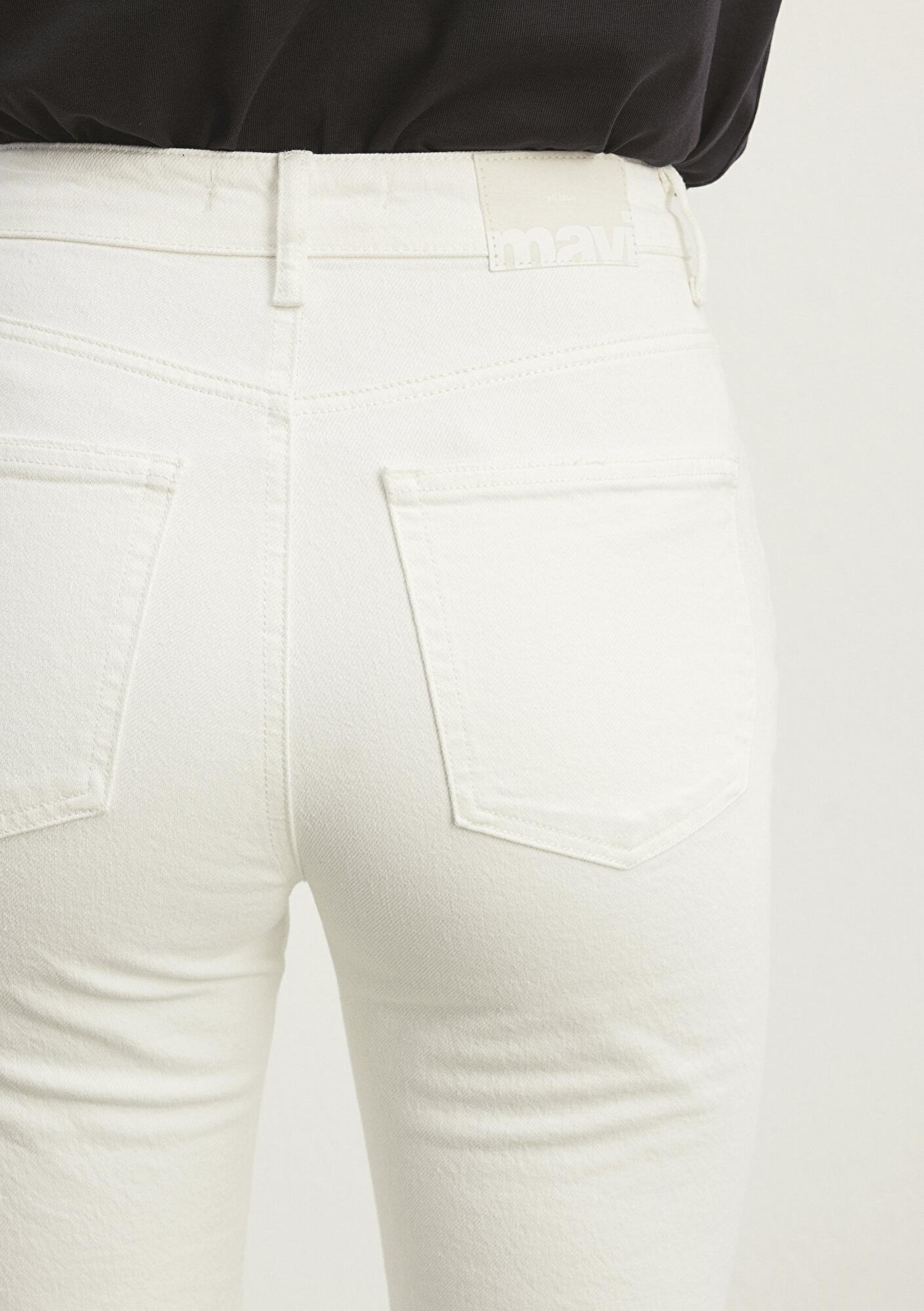 Mavi New York Real Blue Beyaz Jean Pantolon 101441-81364