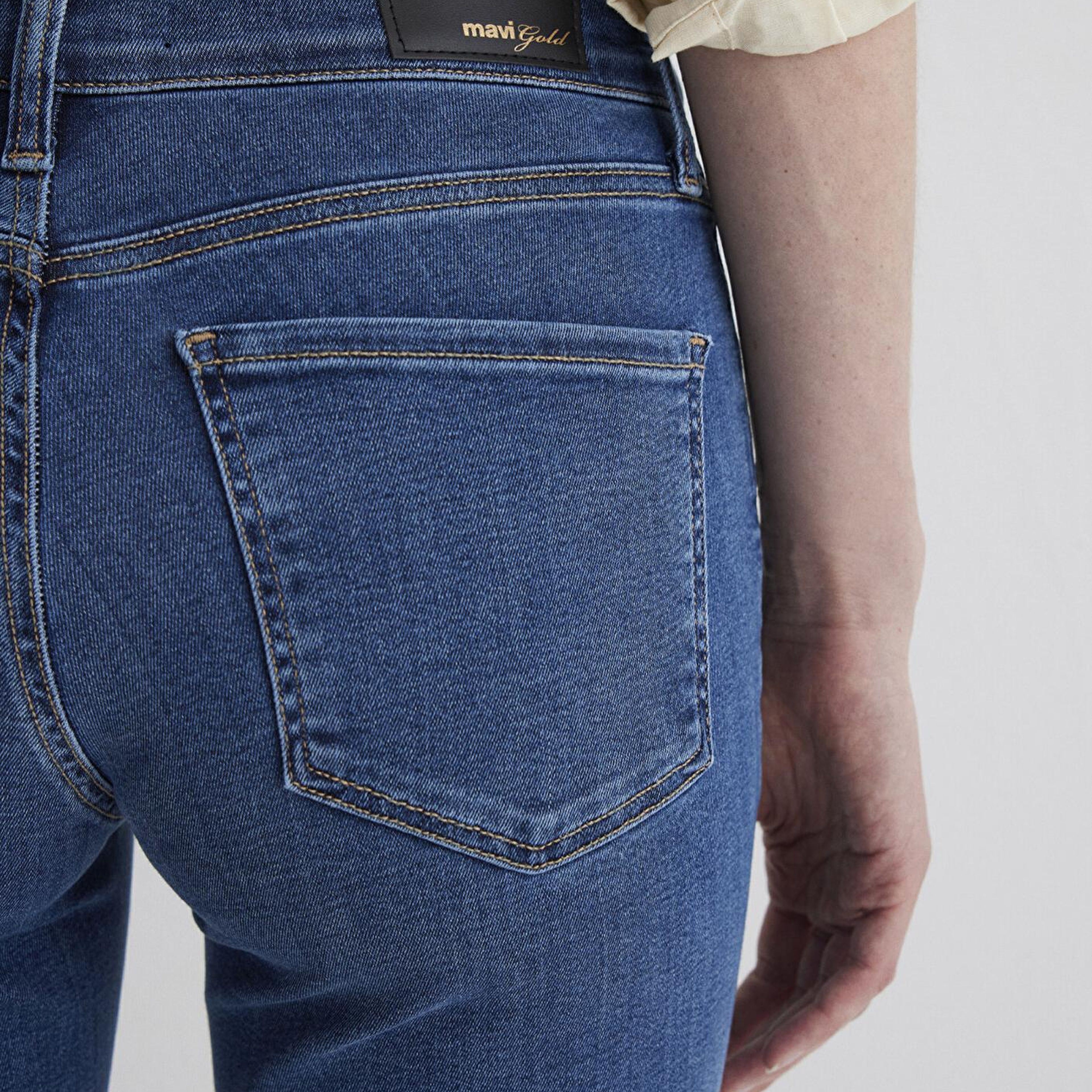 Mavi Mona Gold Klasik Gölgeli Indigo Mavisi Jean Pantolon 1049784195