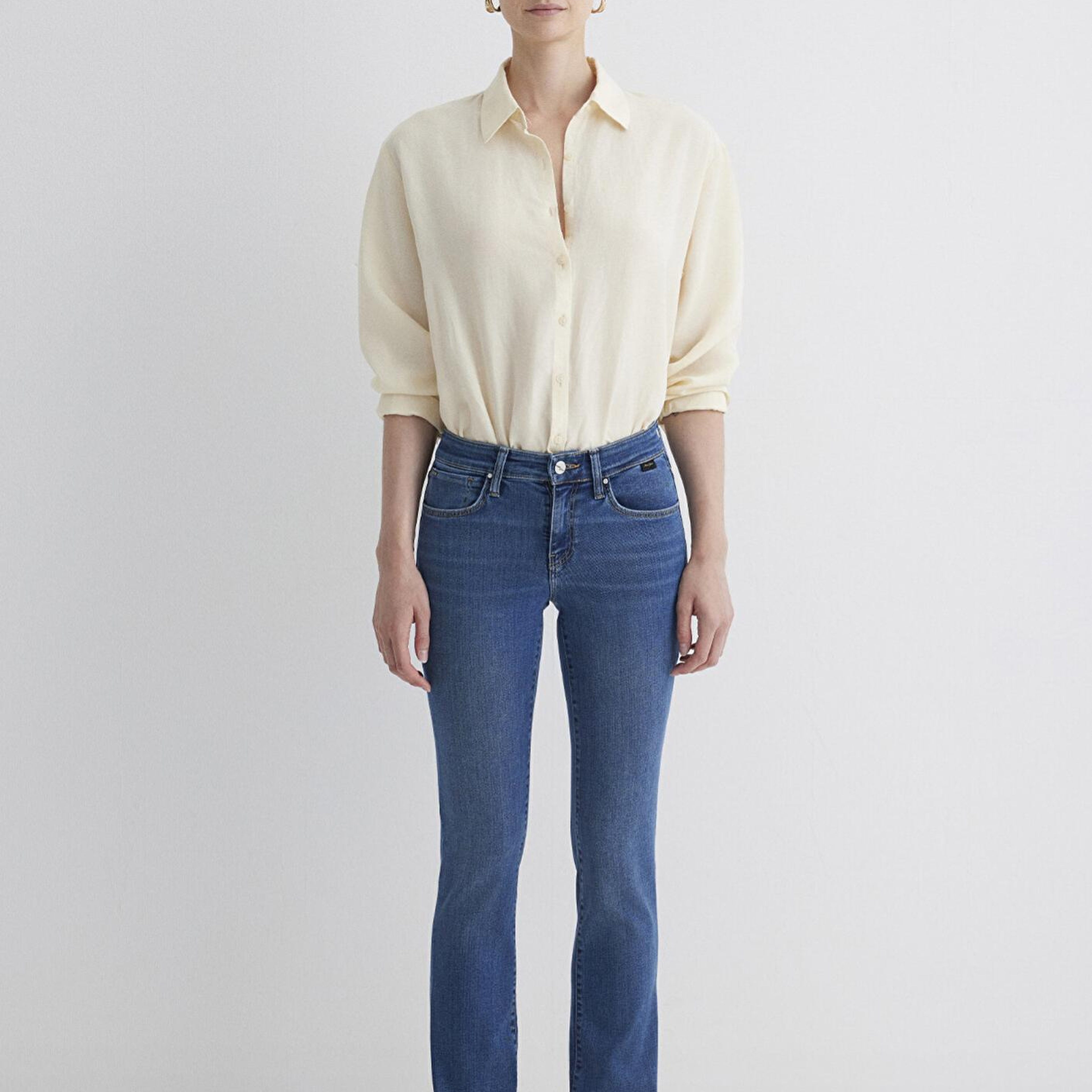 Mavi Mona Gold Klasik Gölgeli Indigo Mavisi Jean Pantolon 1049784195