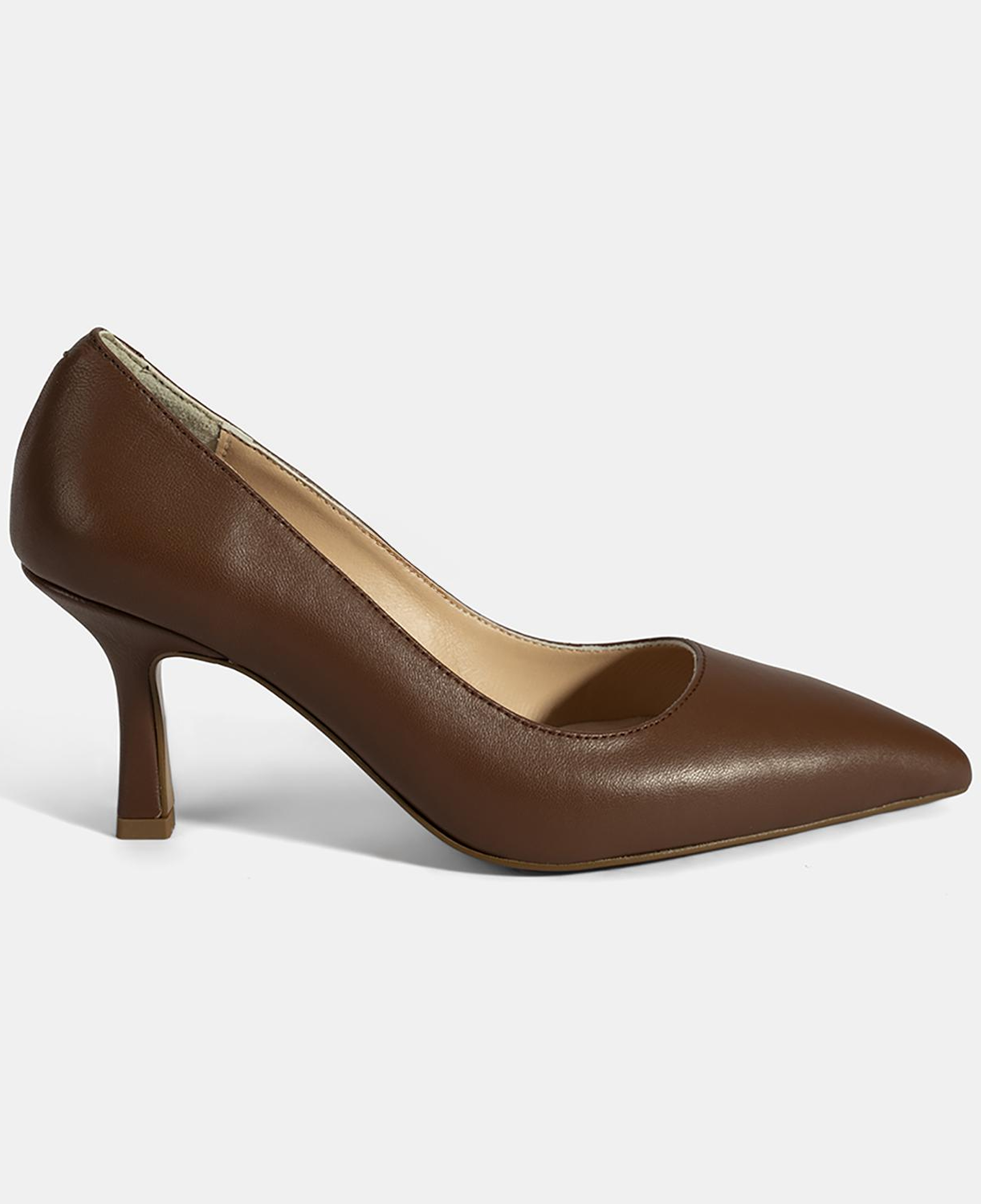 Kadın Taba Deri Stiletto