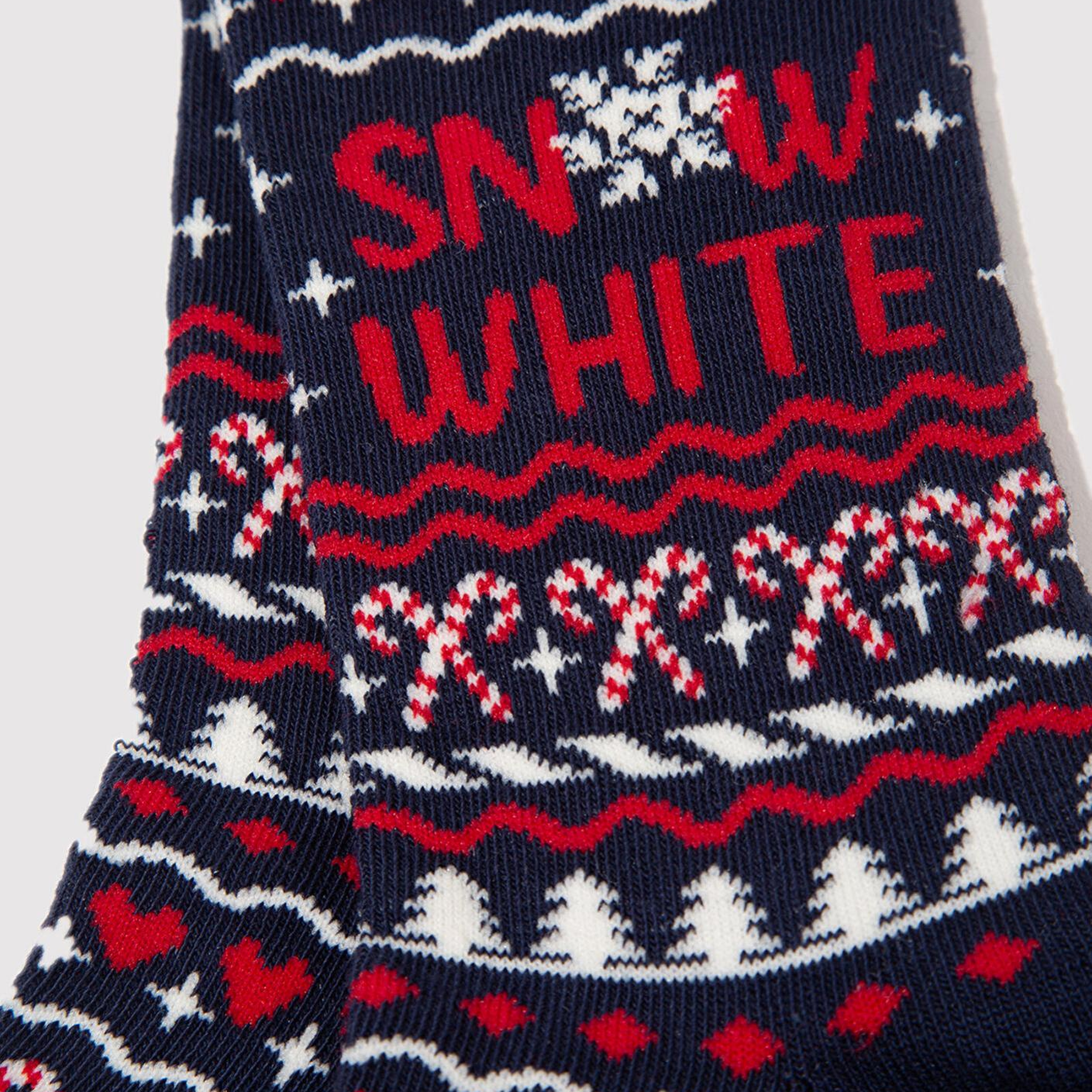 Mavi Yılbaşı Temalı Lacivert Soket Çorap 1913665-70720