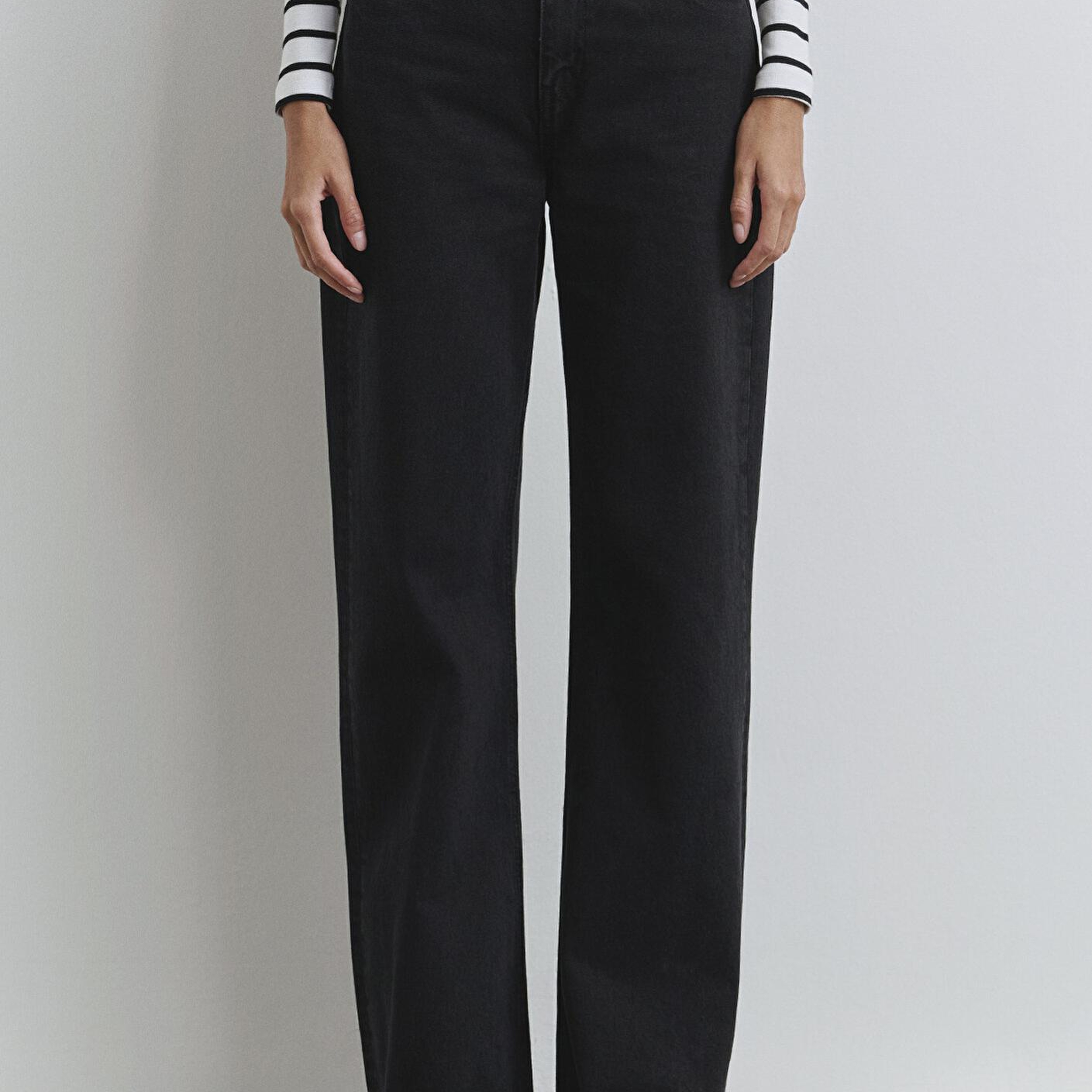 Mavi Victoria Classic Denim Antrasit Smoke Jean Pantolon 101072-82298