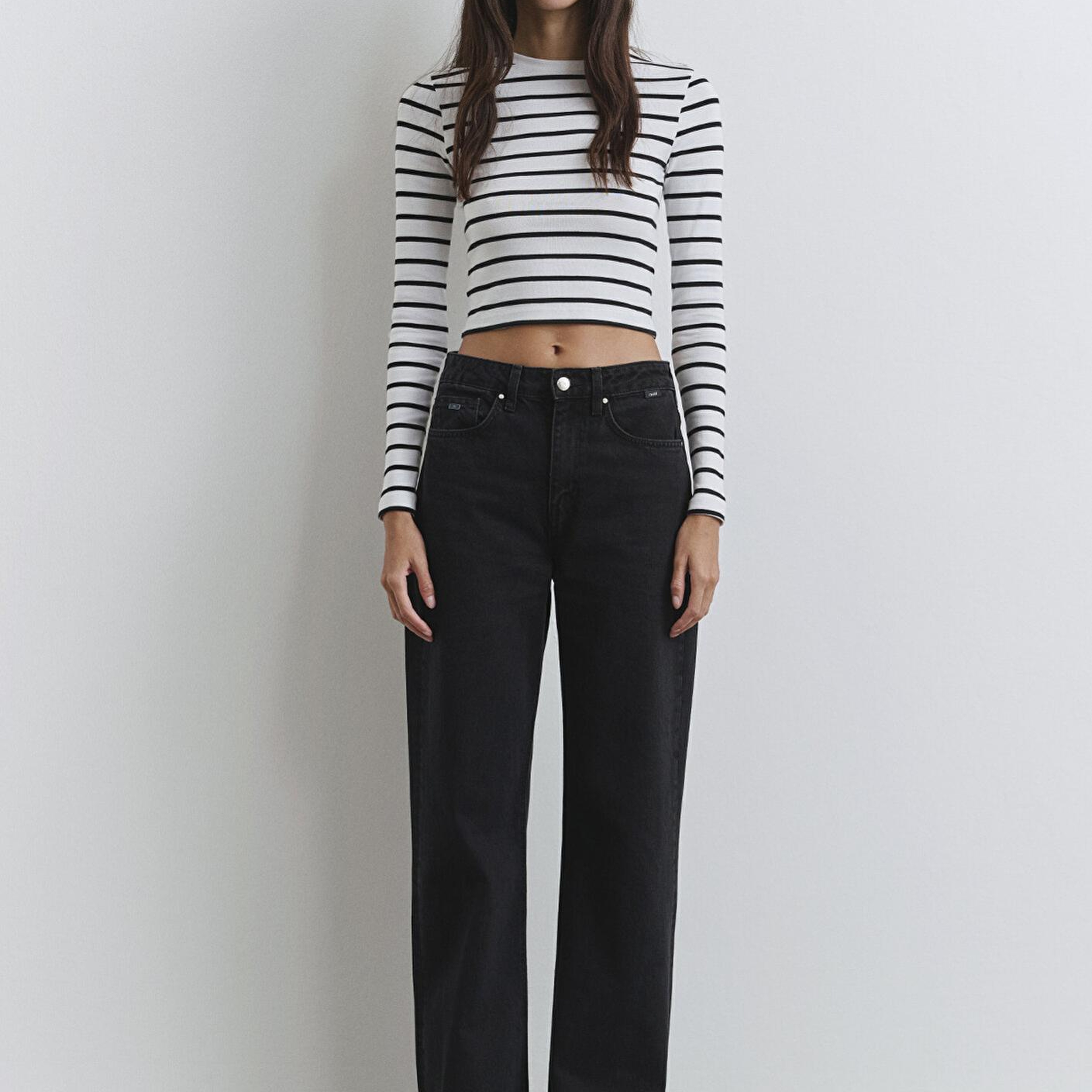 Mavi Victoria Classic Denim Antrasit Smoke Jean Pantolon 101072-82298