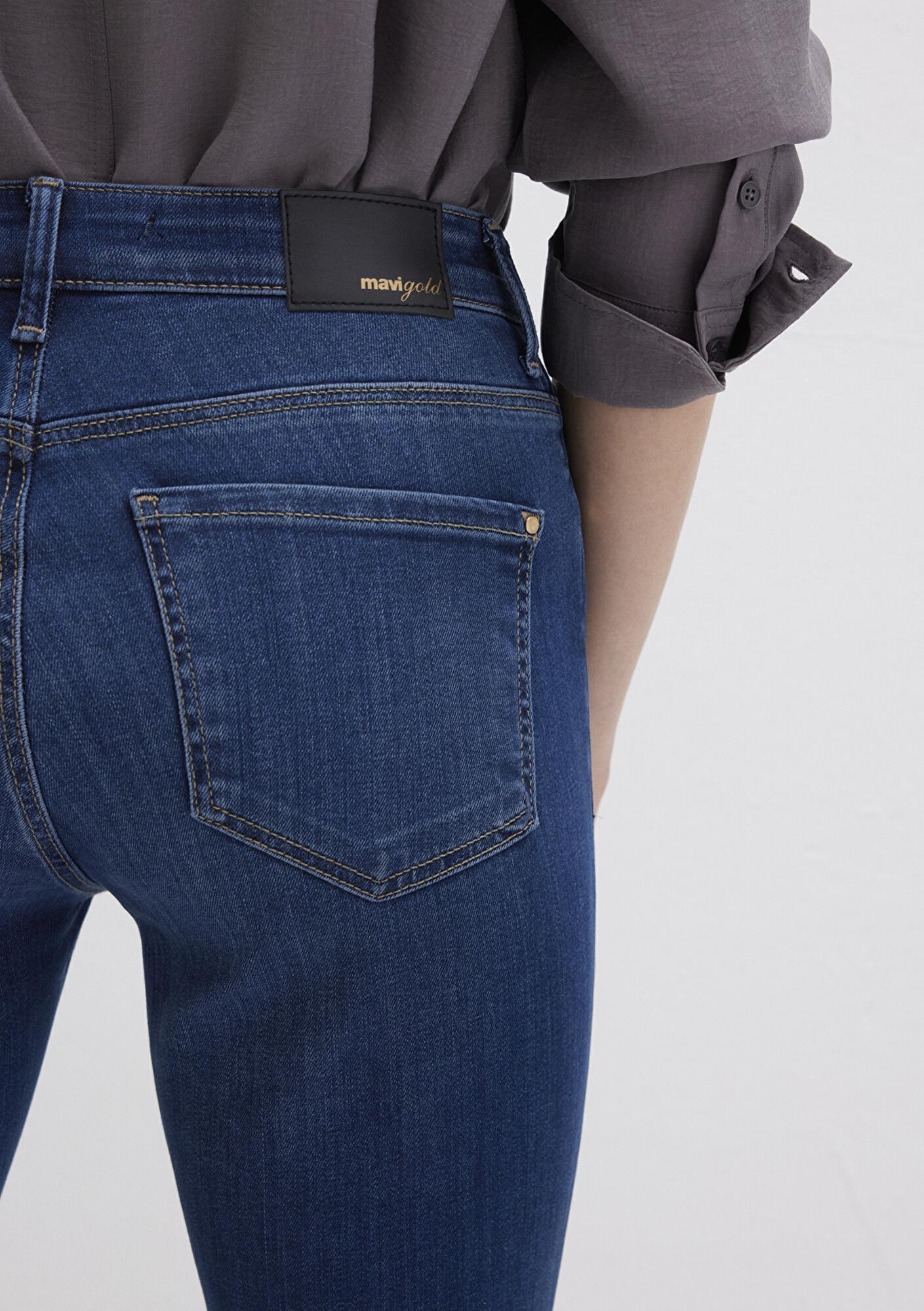 Mavi Tess Gold Premium Indigo Mavisi Jean Pantolon 100328-82232