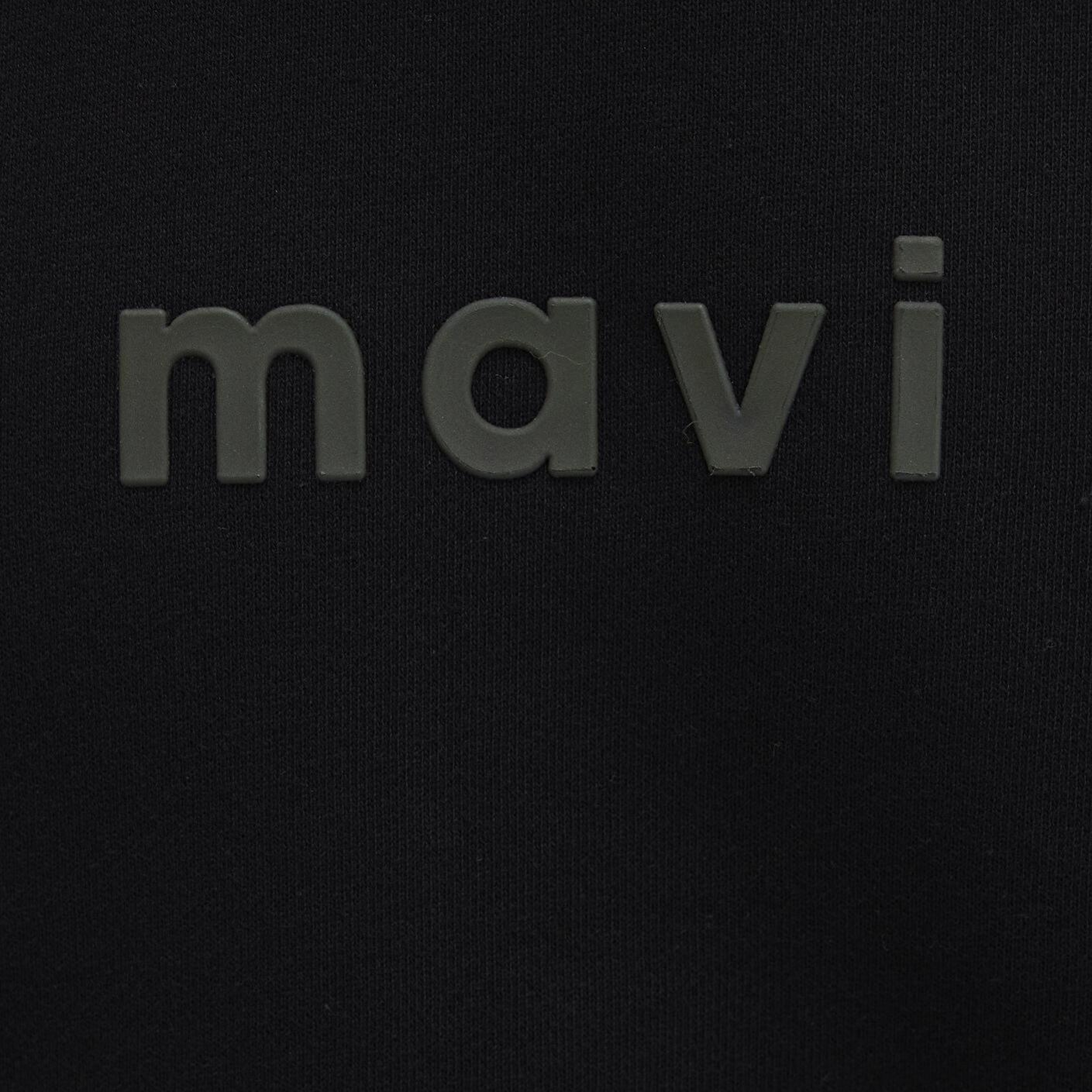 Mavi Mavi Logo Baskılı Siyah Sweatshirt 0S10556-900