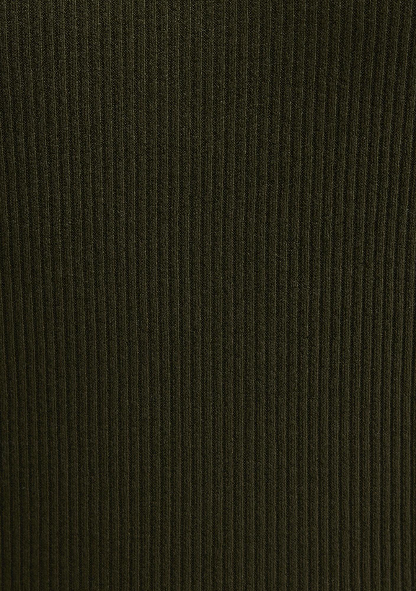 Mavi Yeşil Uzun Kollu Tişört Fitted / Vücuda Oturan Kesim 1613595-71545