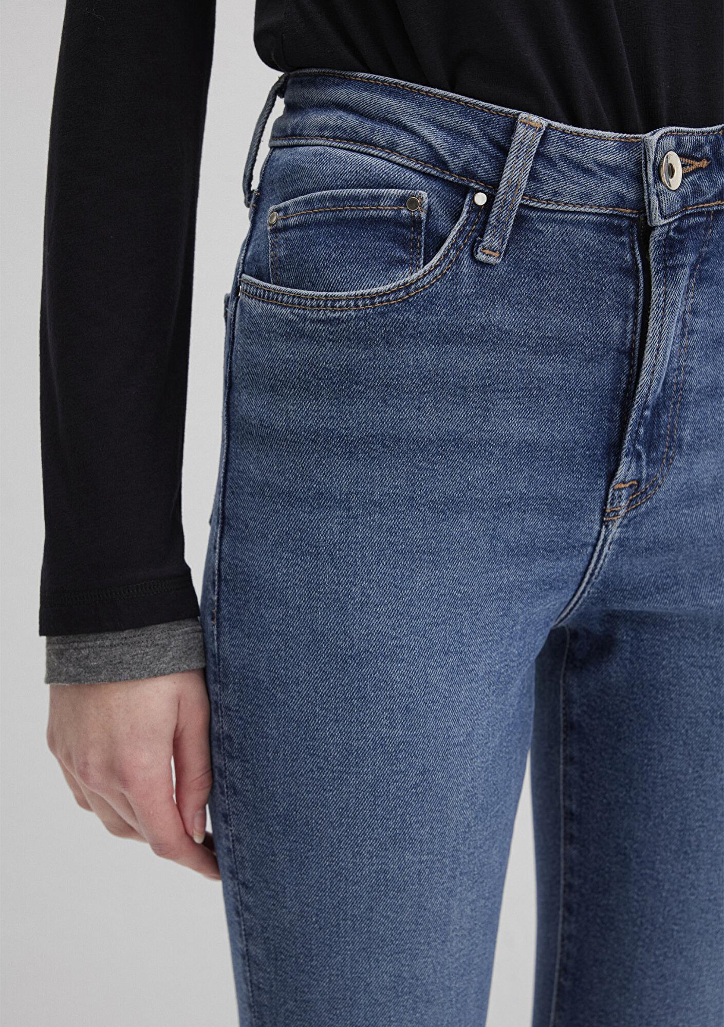 Mavi Serenay Gold Shape Vintage Indigo Mavisi Jean Pantolon 100980-82194