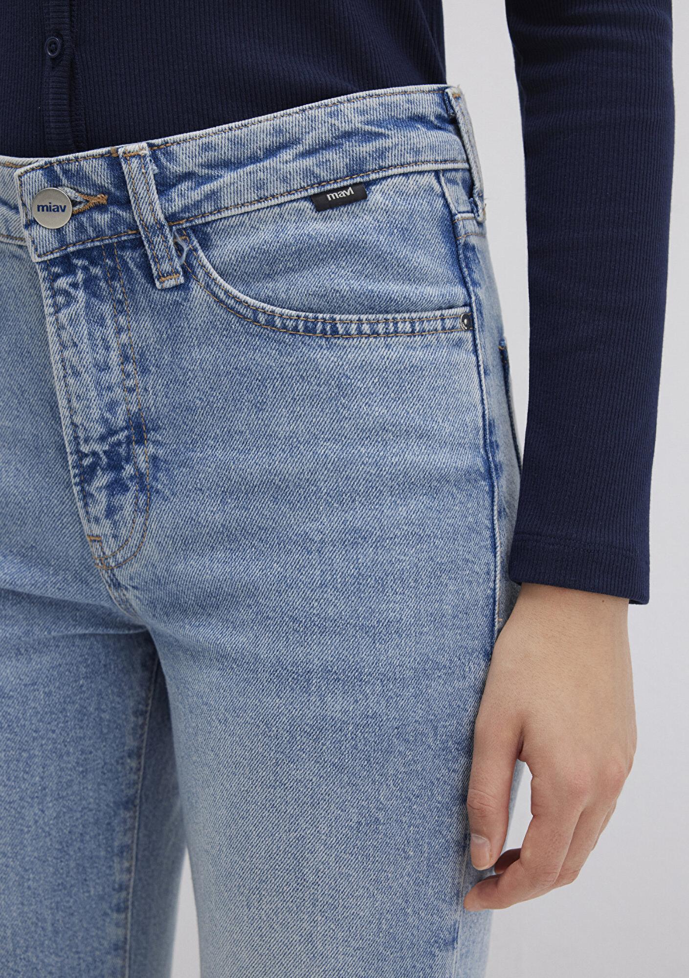 Mavi Miav 90lar İndigo Mavisi Jean Pantolon 1010299-83039