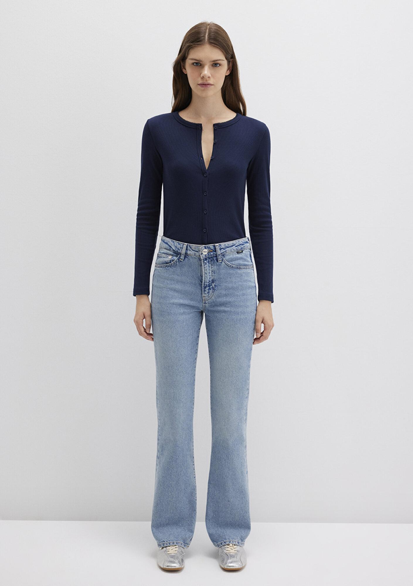 Mavi Miav 90lar İndigo Mavisi Jean Pantolon 1010299-83039