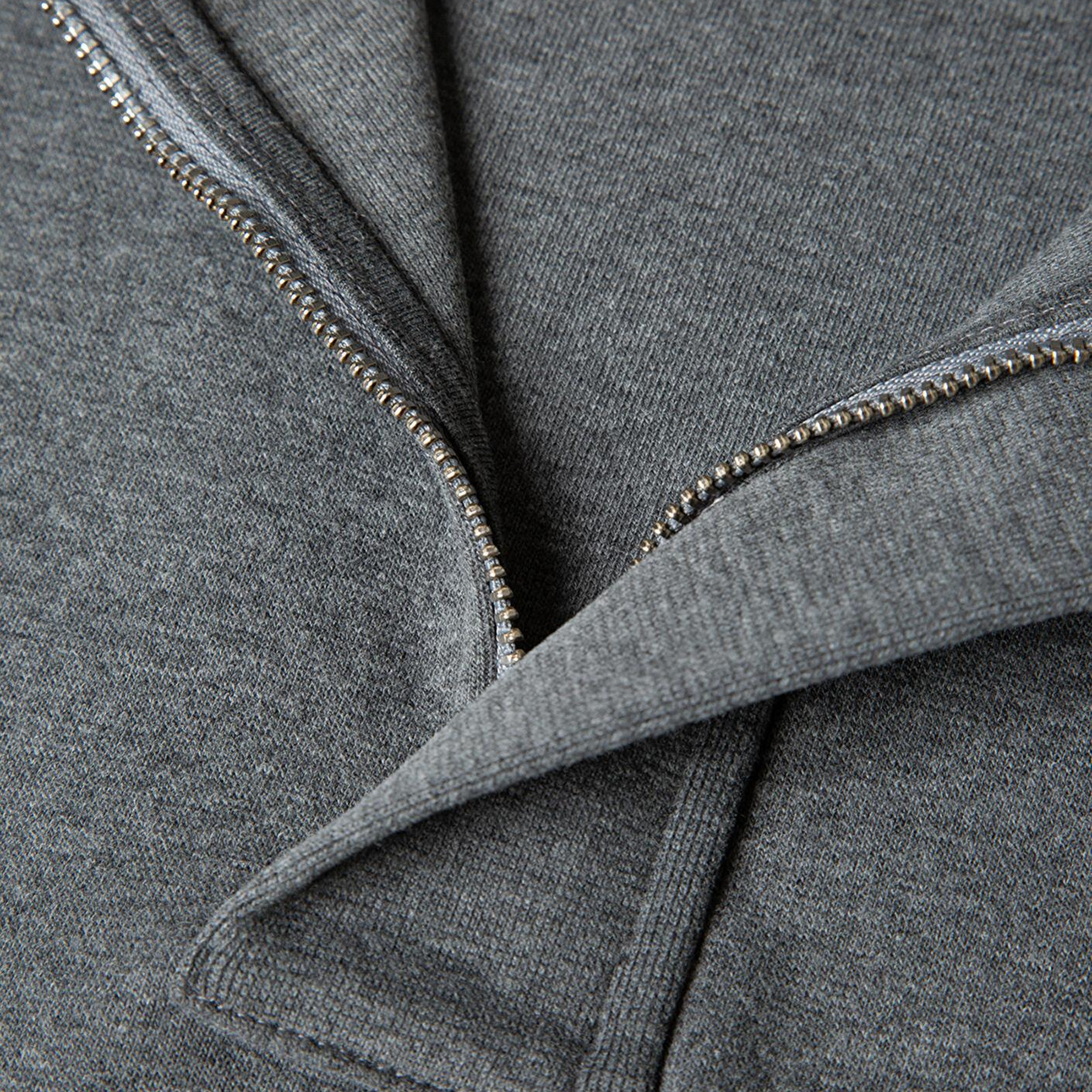 Mavi Düğme Detaylı Dik Yaka Gri Sweatshirt 0S10472-80018