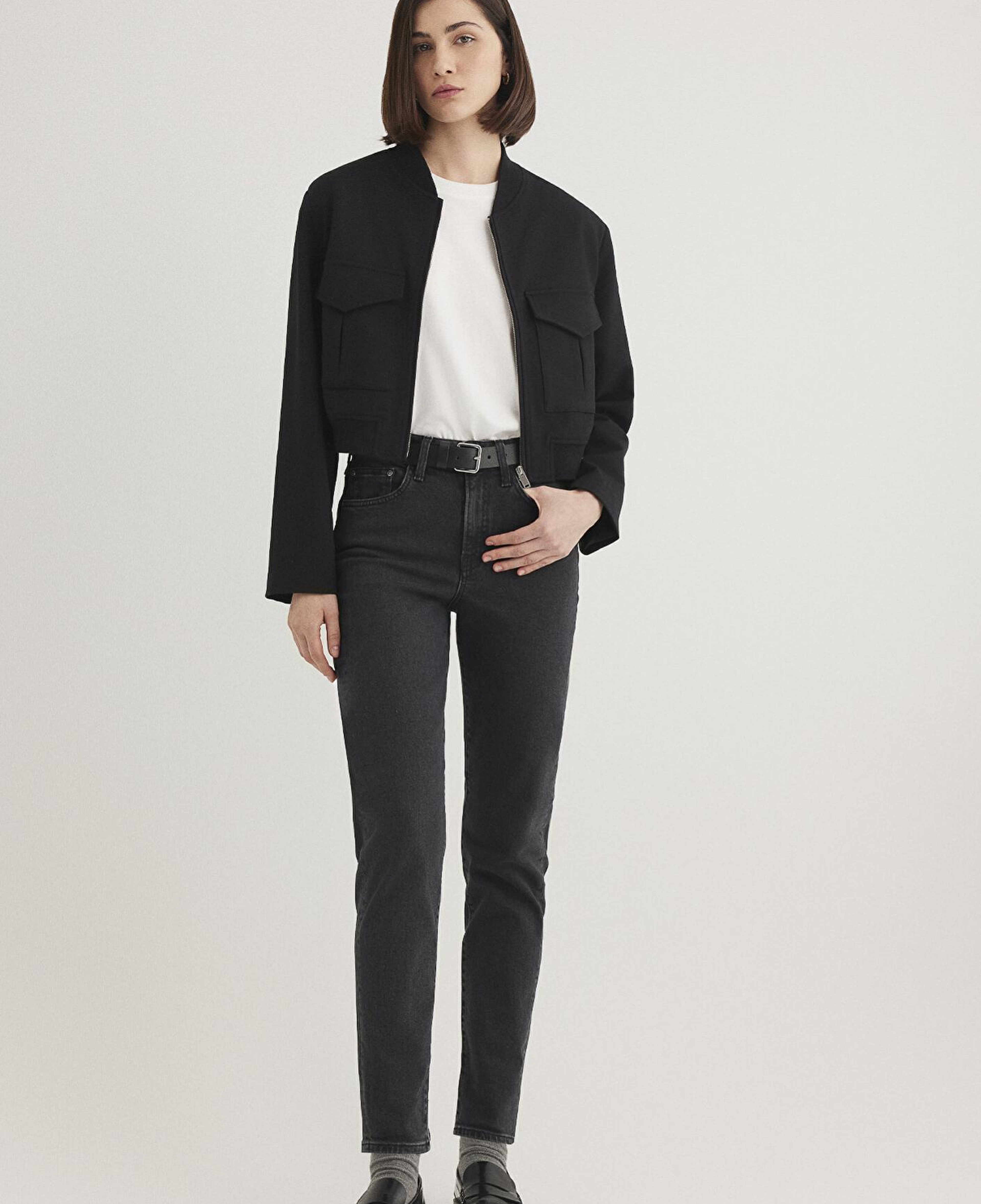 Mavi Cindy Real Blue Koyu Gri Jean Pantolon 100277-35250