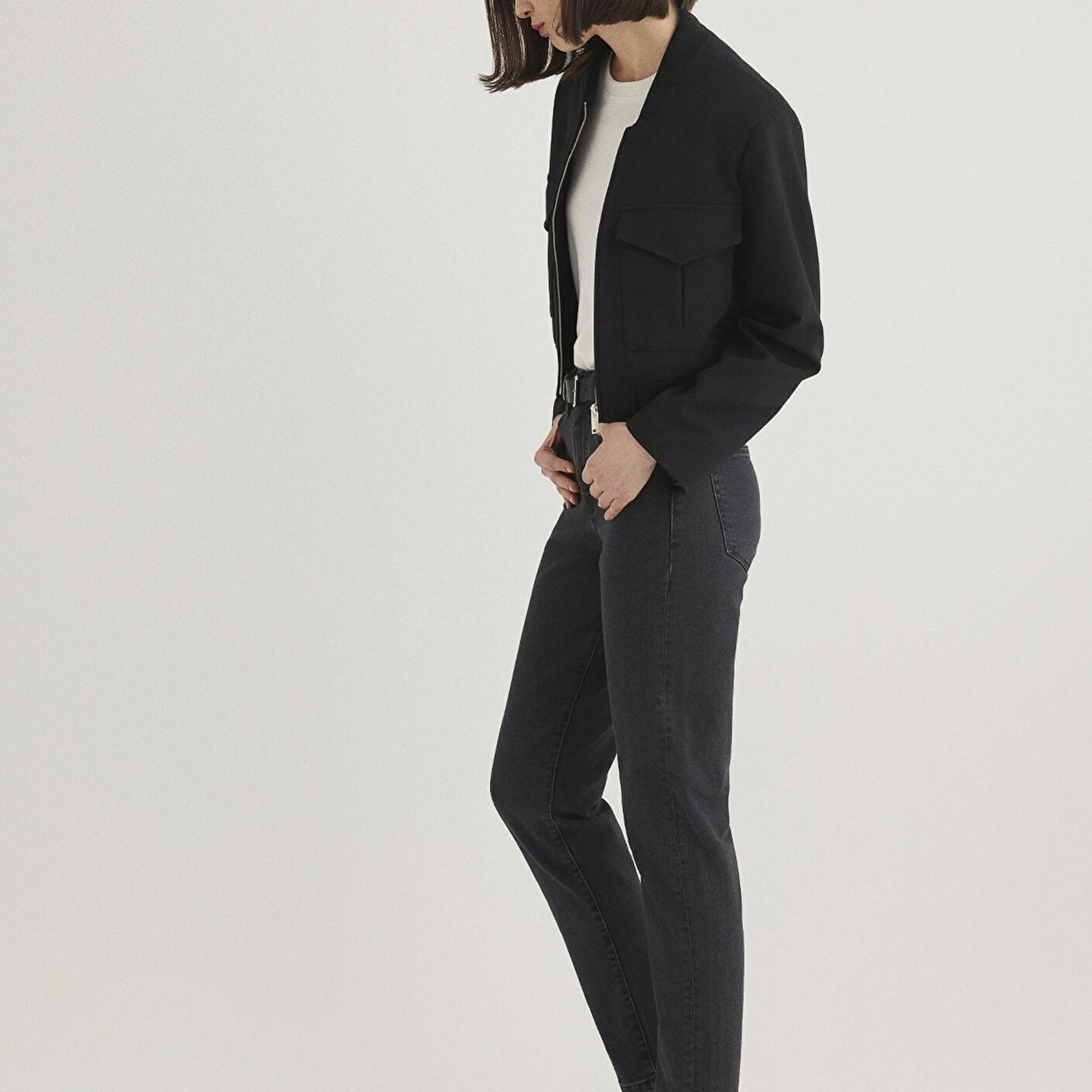 Mavi Cindy Real Blue Koyu Gri Jean Pantolon 100277-35250