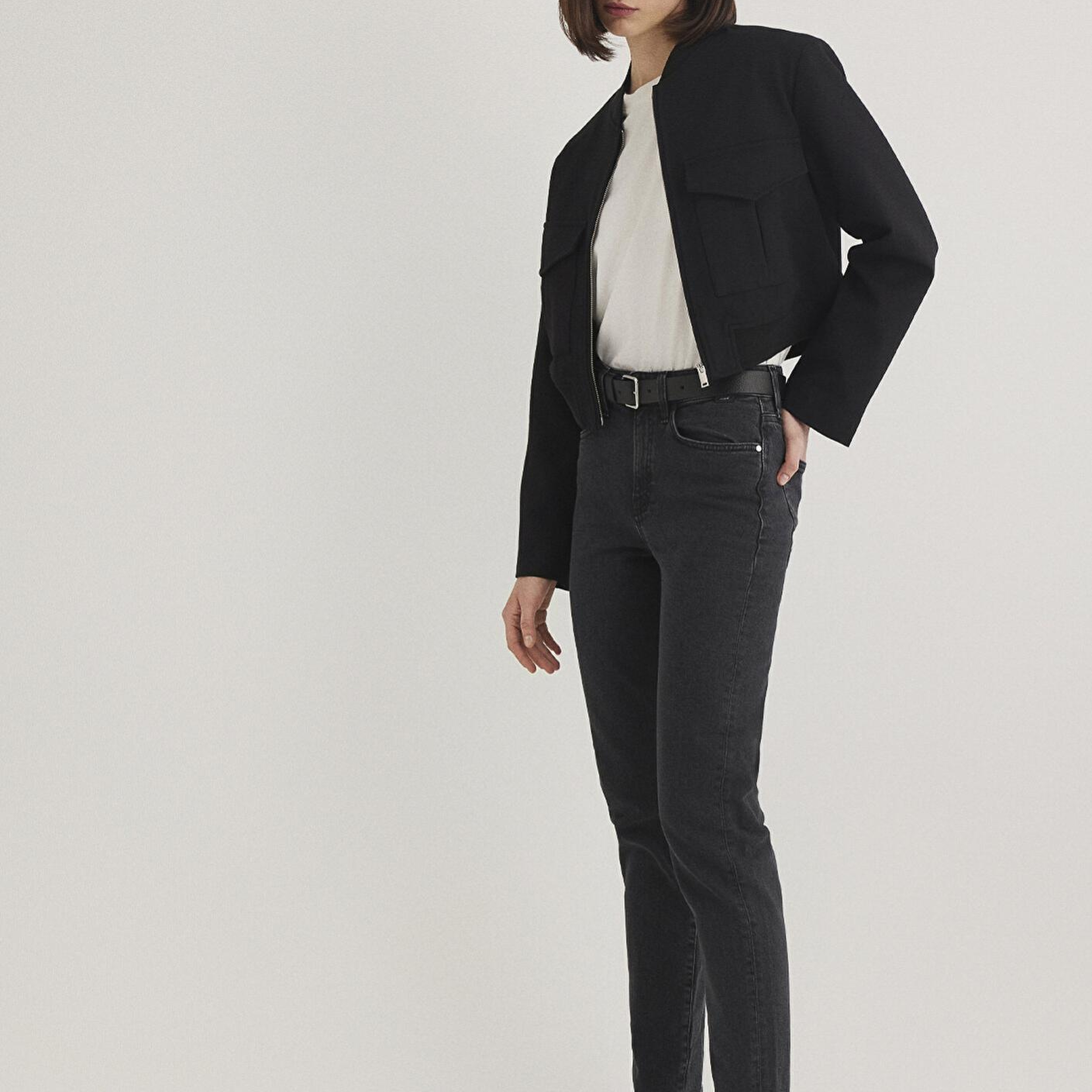 Mavi Cindy Real Blue Koyu Gri Jean Pantolon 100277-35250