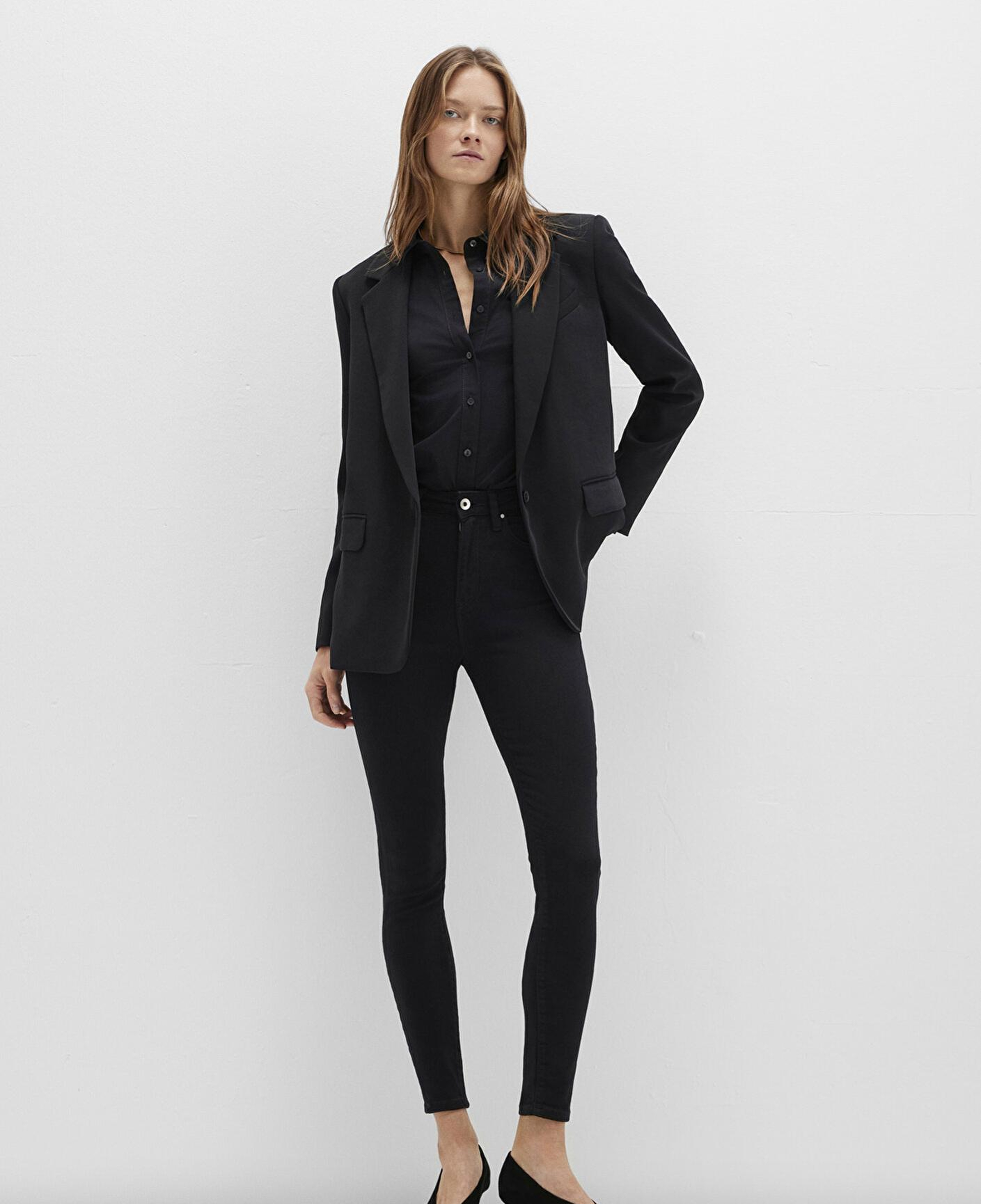 Mavi Serenay Gold Shape Siyah Jean Pantolon 100980-35248