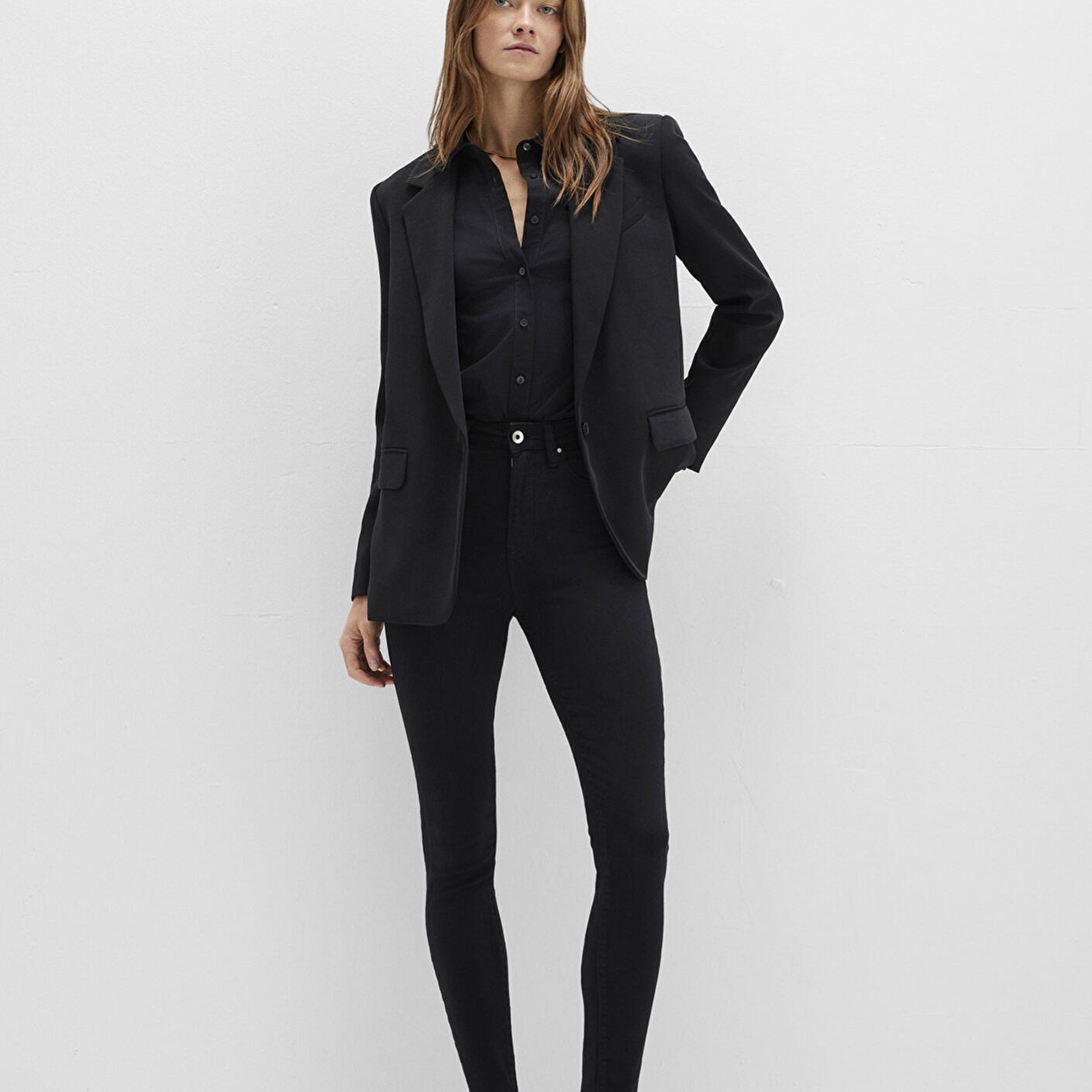 Mavi Serenay Gold Shape Siyah Jean Pantolon 100980-35248